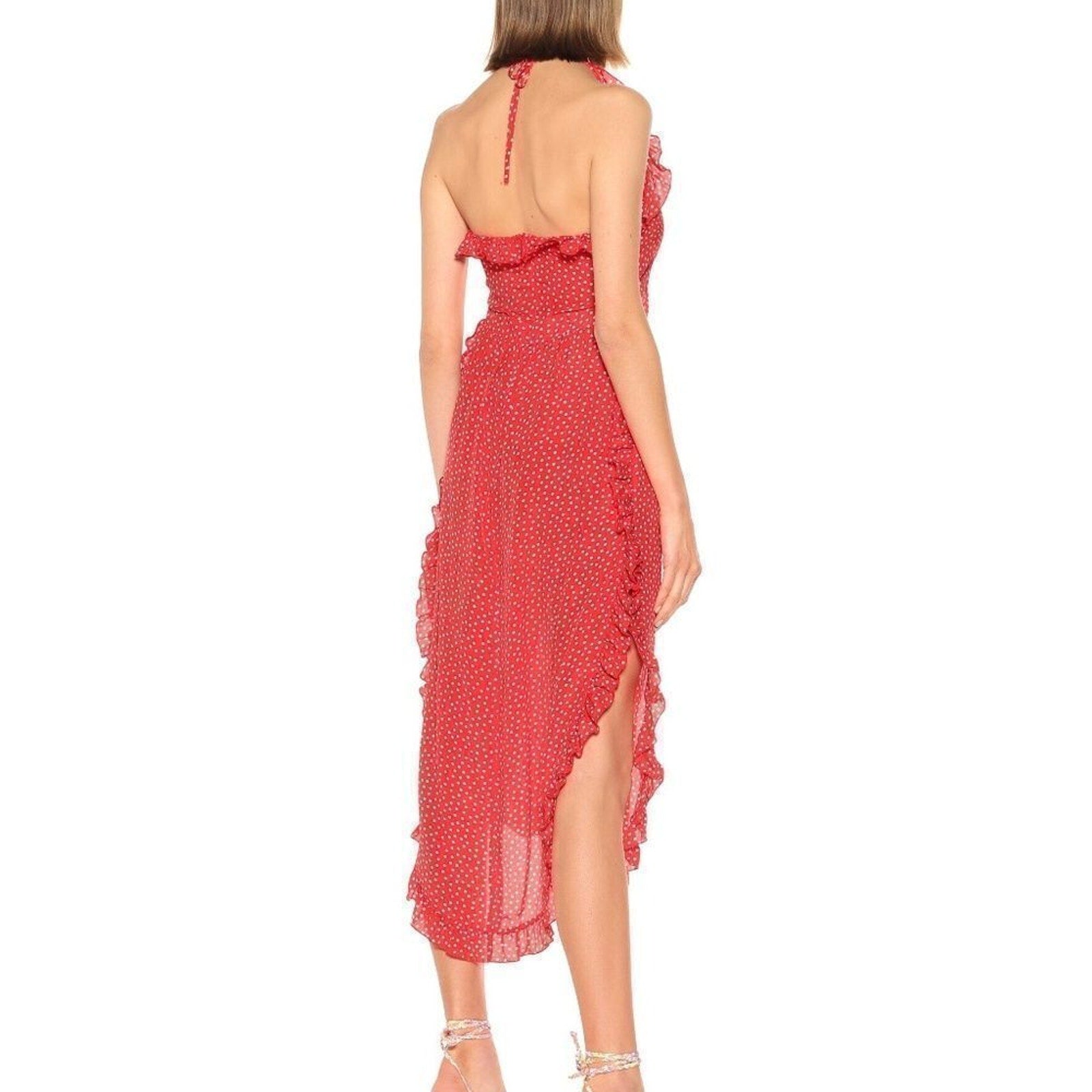 NEW See By Chloe - Polka-dot crêpe midi dress - size 10 (US) / 42 (FR)