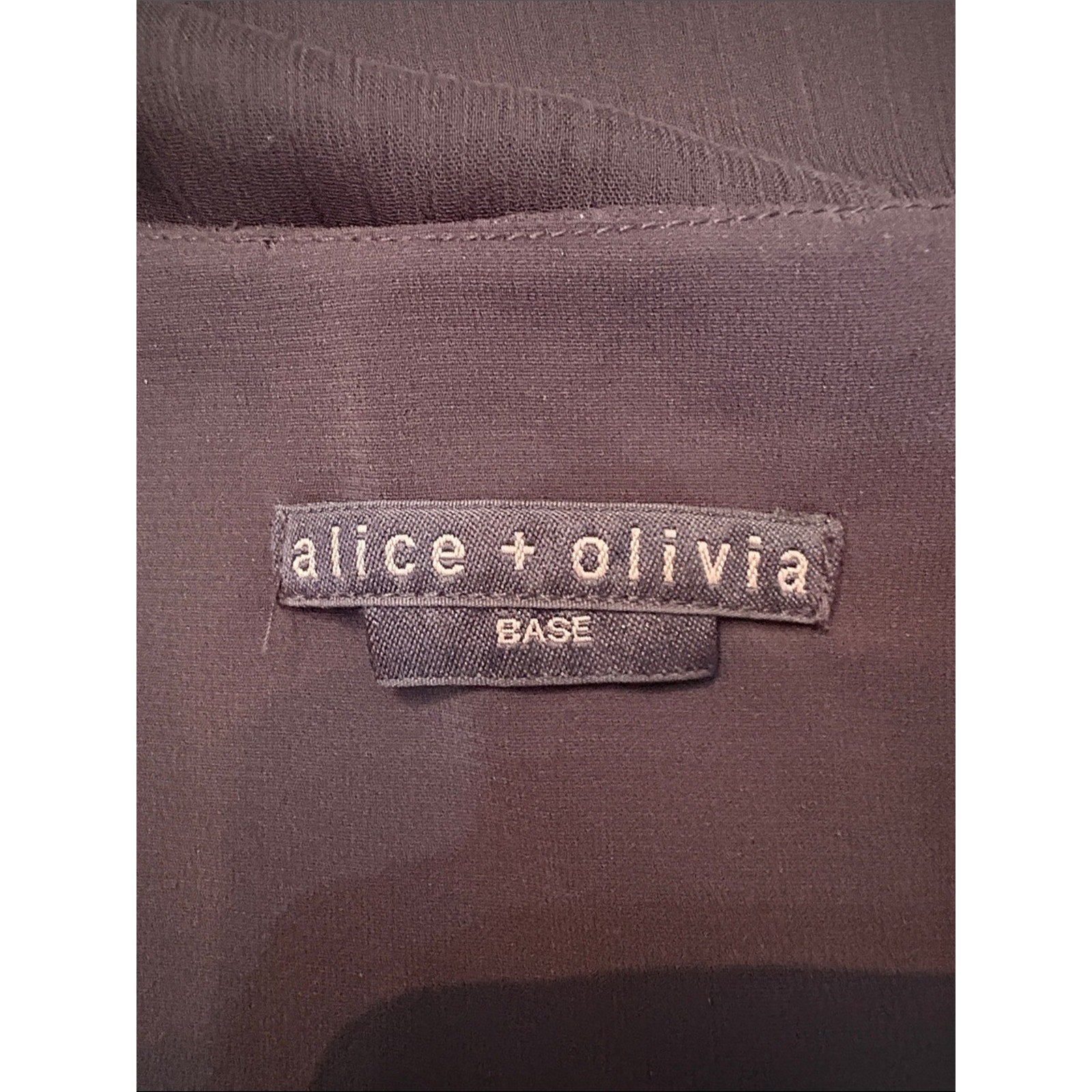 Alice + Olivia Base Collection Lined Blouse - M