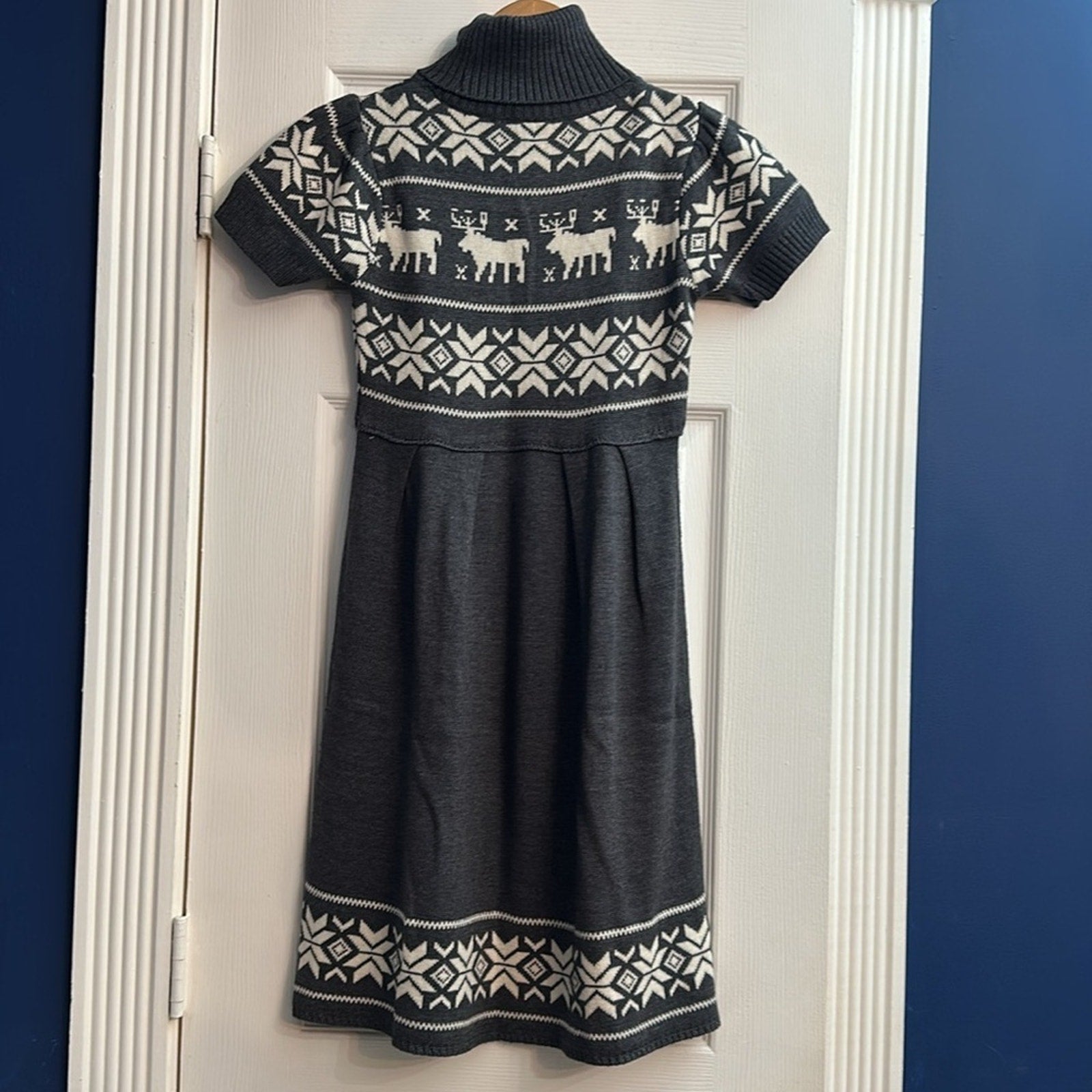 Hallhuber alpine knit dress size XS