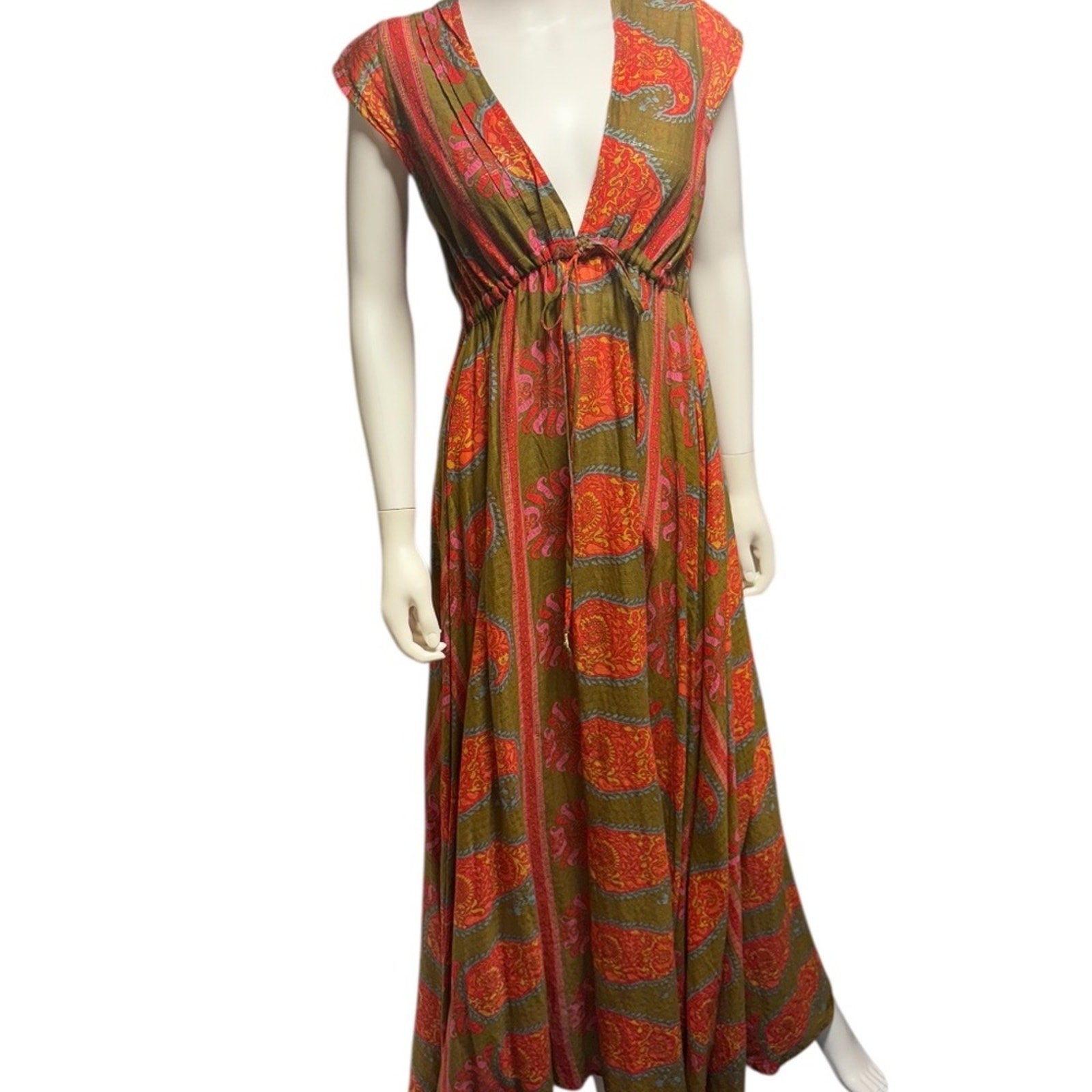 Farm Rio metallic cover up dress - size M