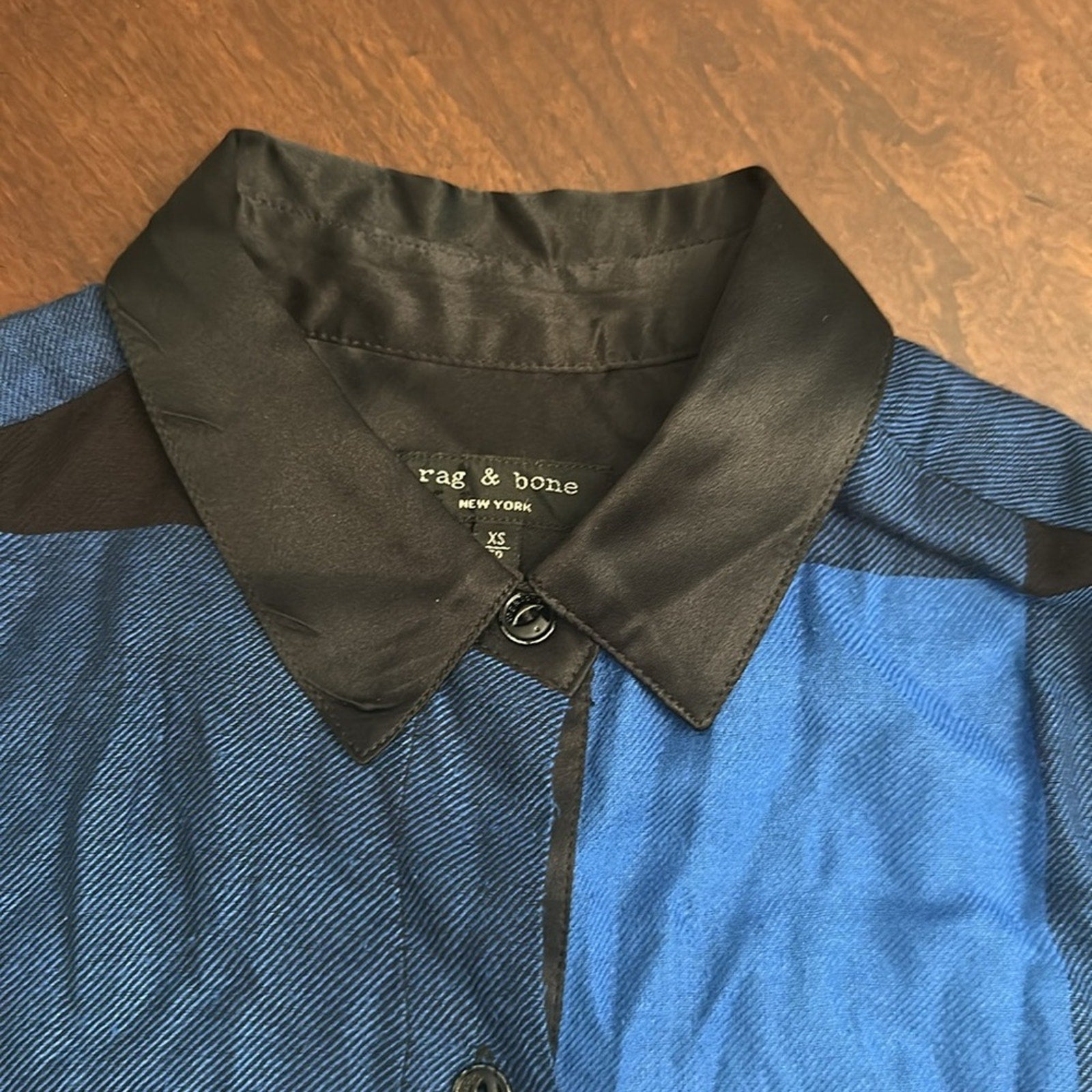 Rag & Bone Plaid Blouse - size XS