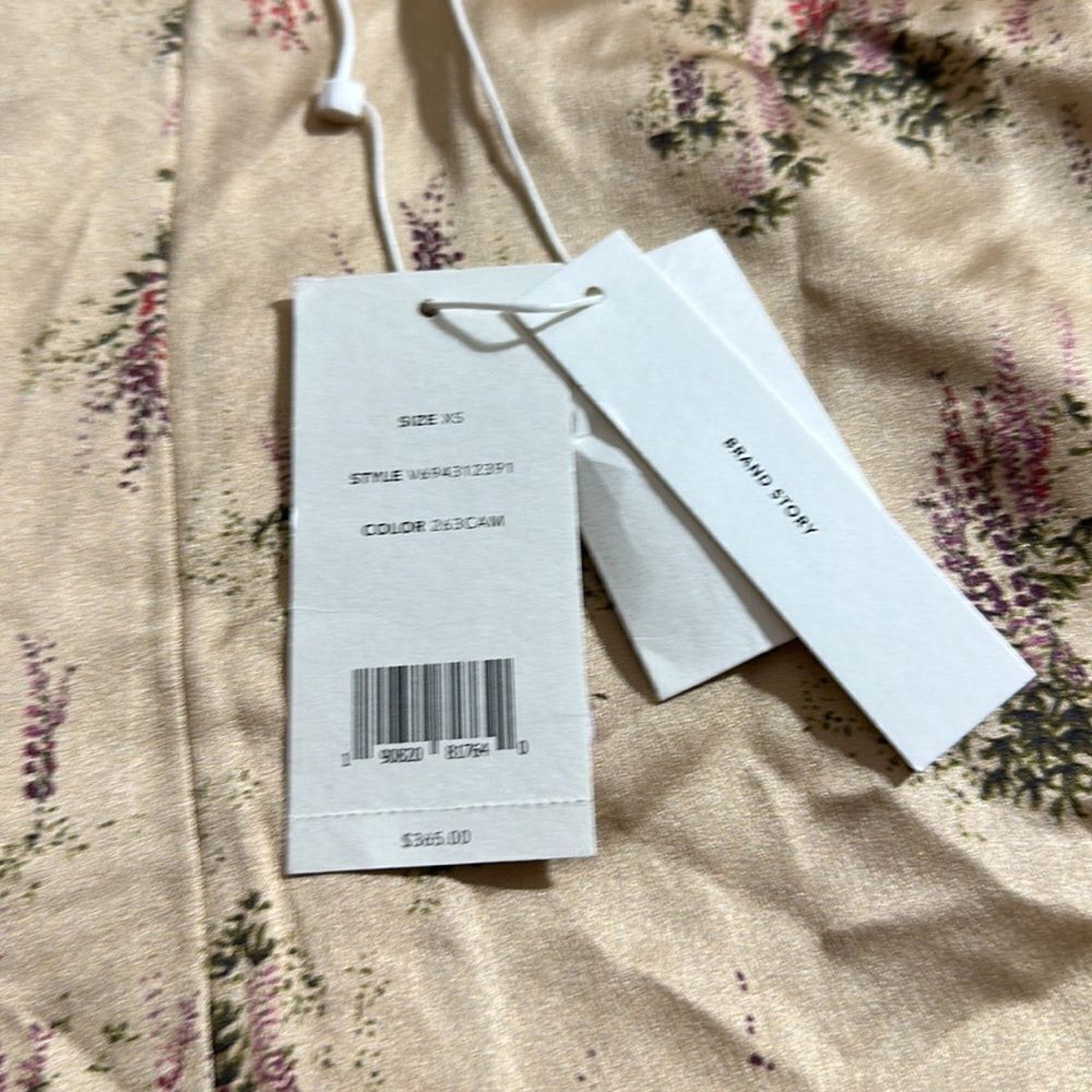 NWT Vince Wisteria Mock Neck Blouse
