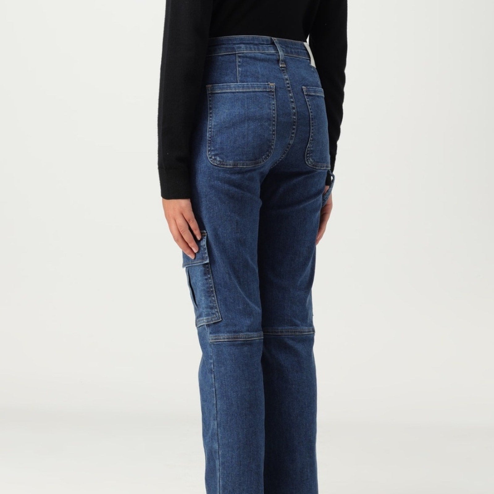Simkhai Blue Damen Farbe Denim Cotton Jeans, Size 26