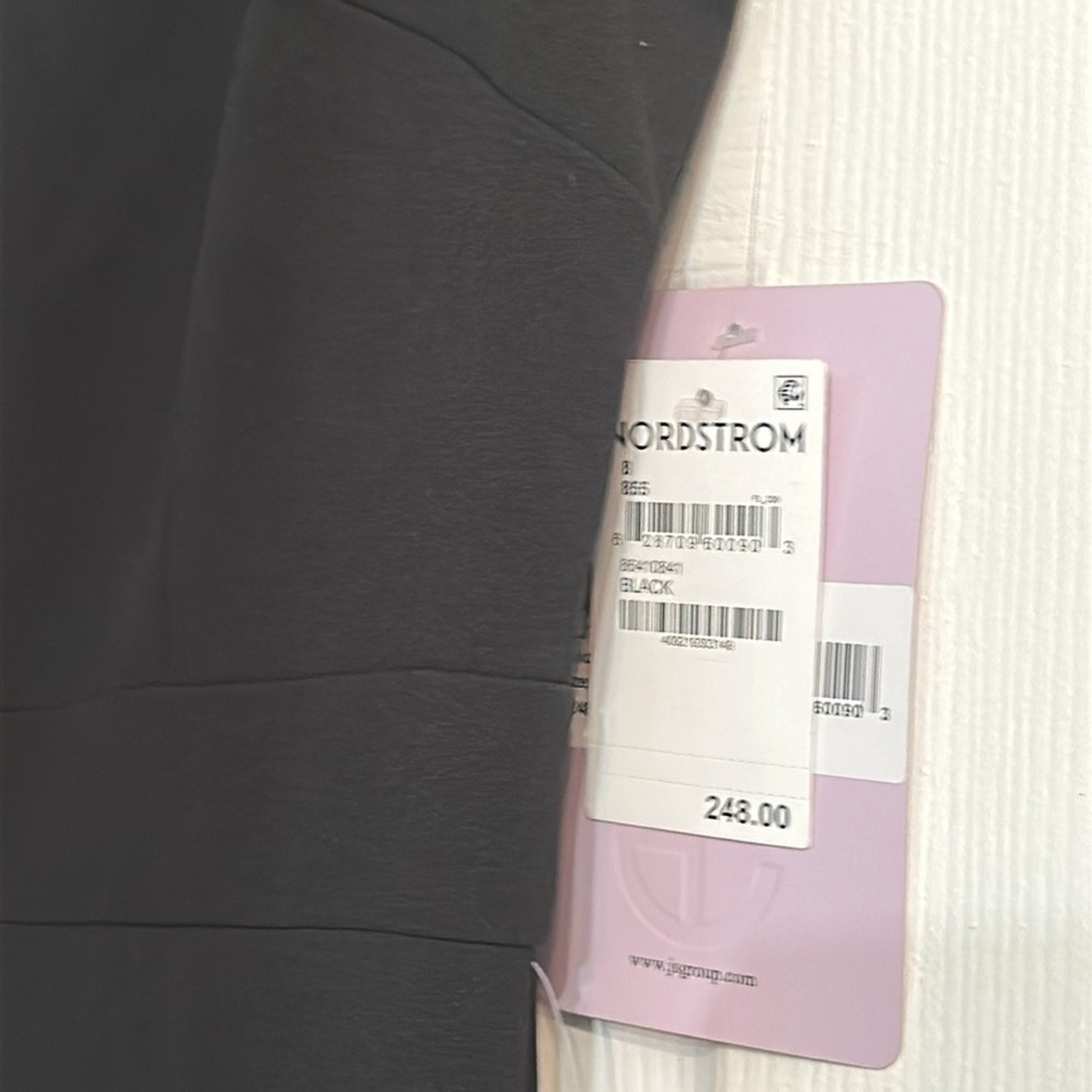 JS Collections Black Lilith One-Shoulder Wide Leg Jumpsuit - Size 8 $248