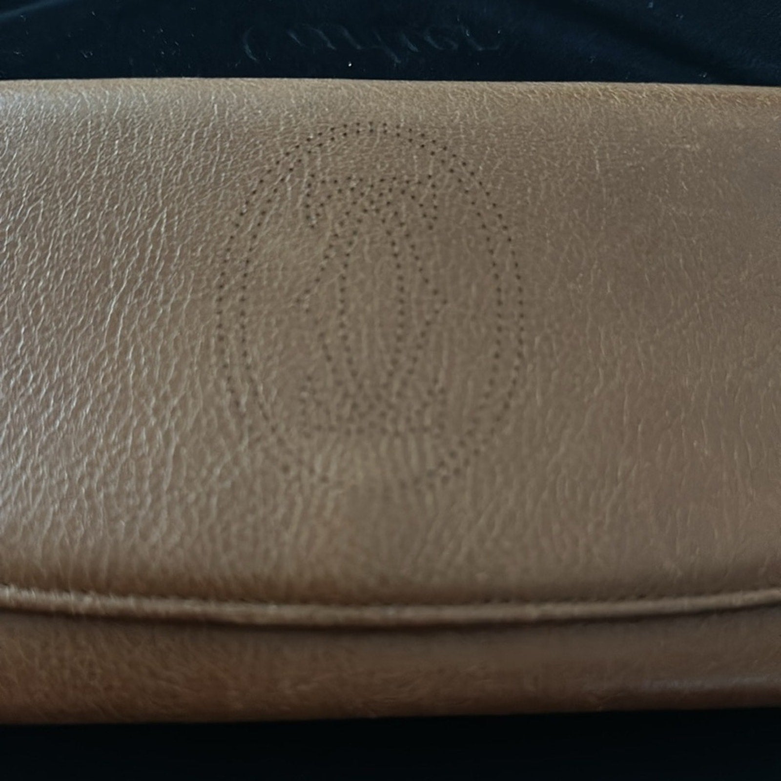 Cartier Marcello Long Wallet Brown Leather Gold Hardware Women's
