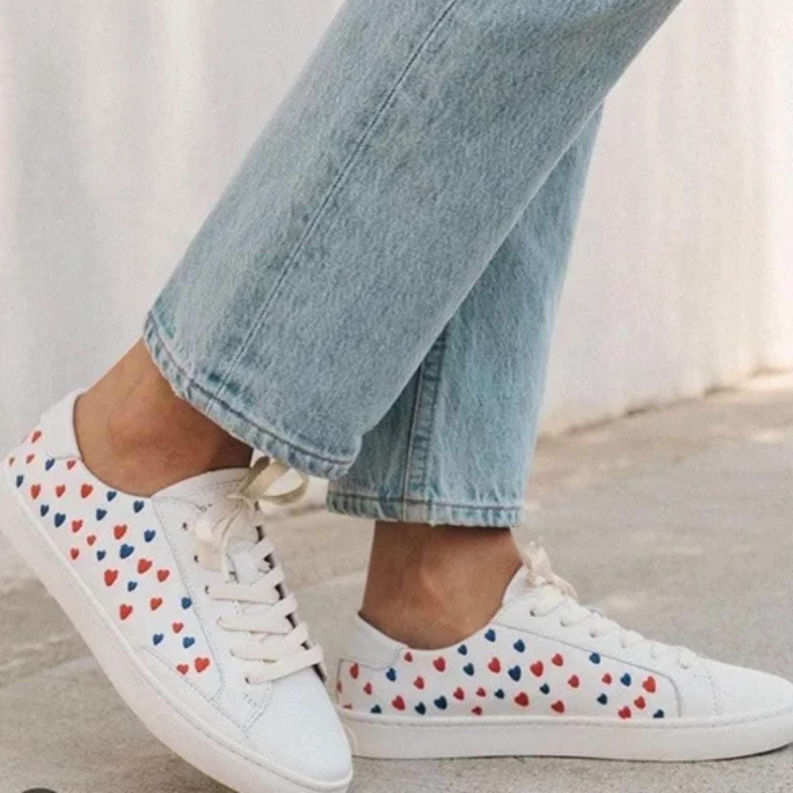 NEW Soludos Queen Of Hearts Ibiza Sneakers - size 6