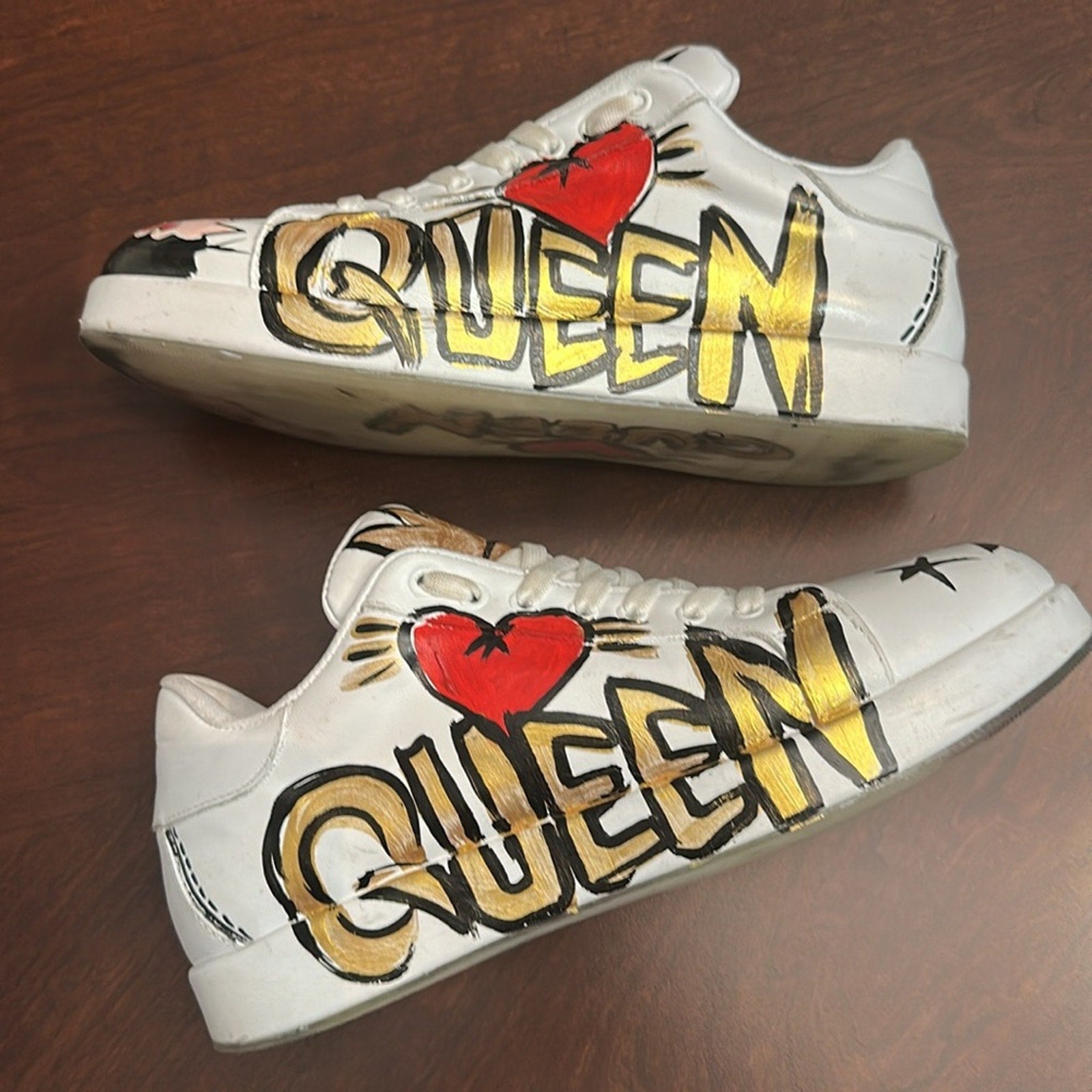 Maceoo SHOE CASUAL PAINTKING WHITE - size 40