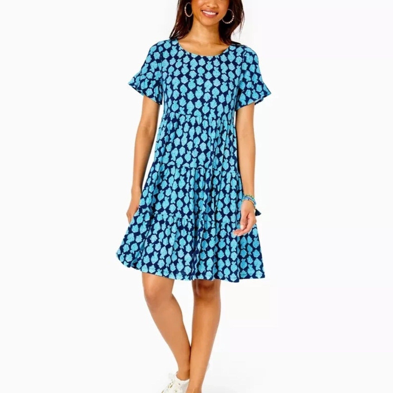 Lilly Pulitzer Jodee Short Sleeve Swing Dress - size XS - NWT