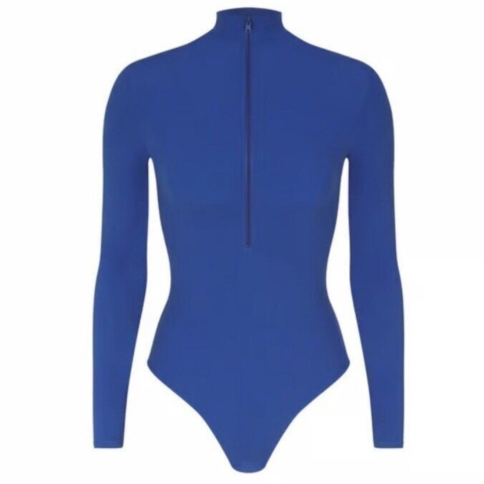 NWT SKIMS Fits Everybody Long Sleeve Zip-up bodysuit - size XL