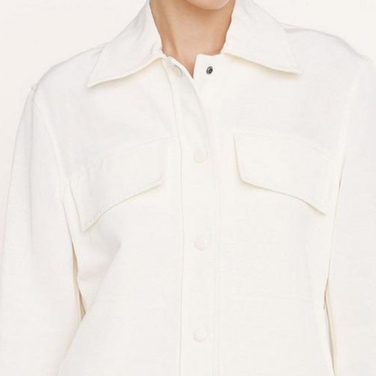 NEW Vince Textured Shirt Jacket - size Large