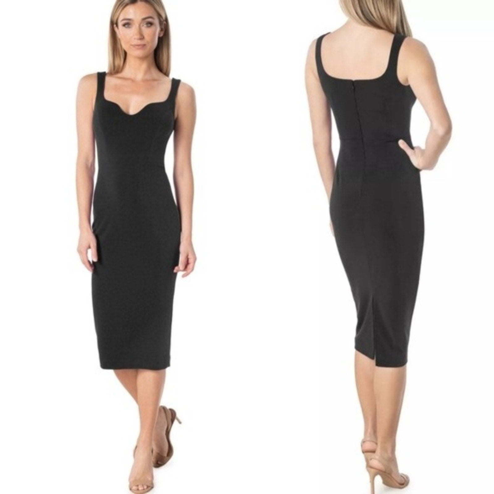 NWT DRESS THE POPULATION Sloane Dress Black - size XS