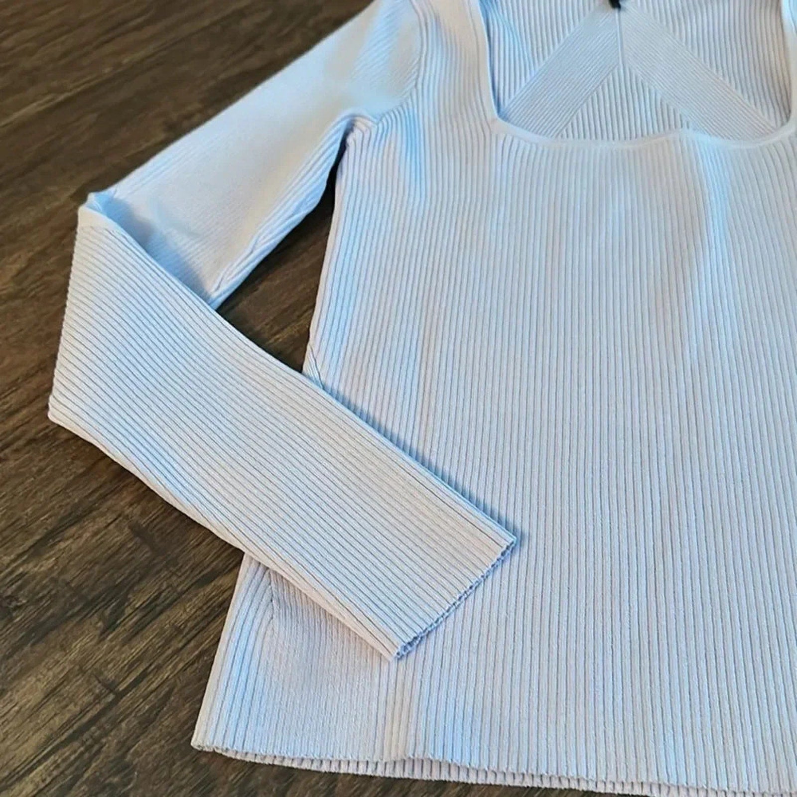 NWOT Rag & Bone Asher Viscose Long Sleeve Slim Fit Top - size large $325