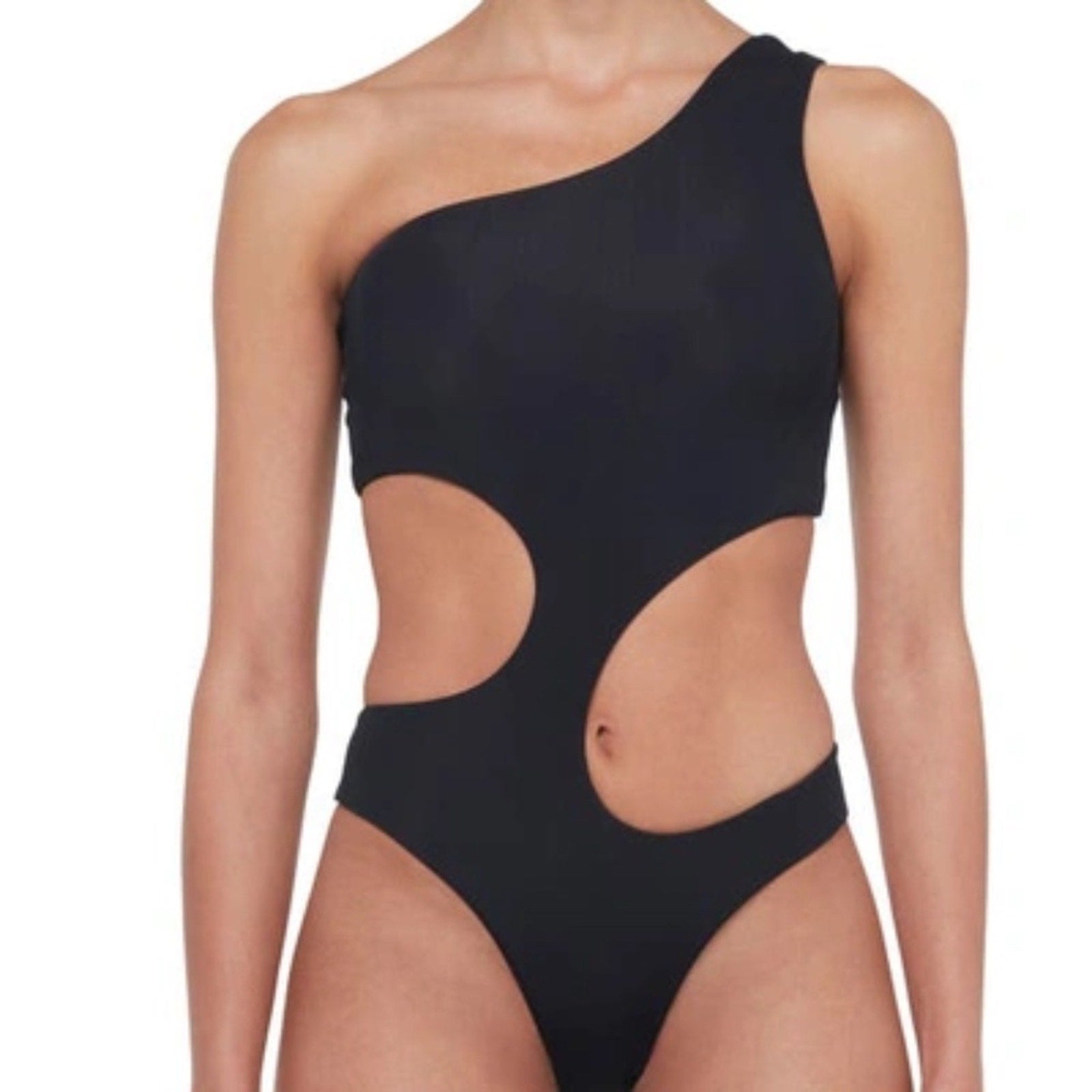 NEW Louisa Ballou Carve Cut Out Onepiece Swimsuit - size large