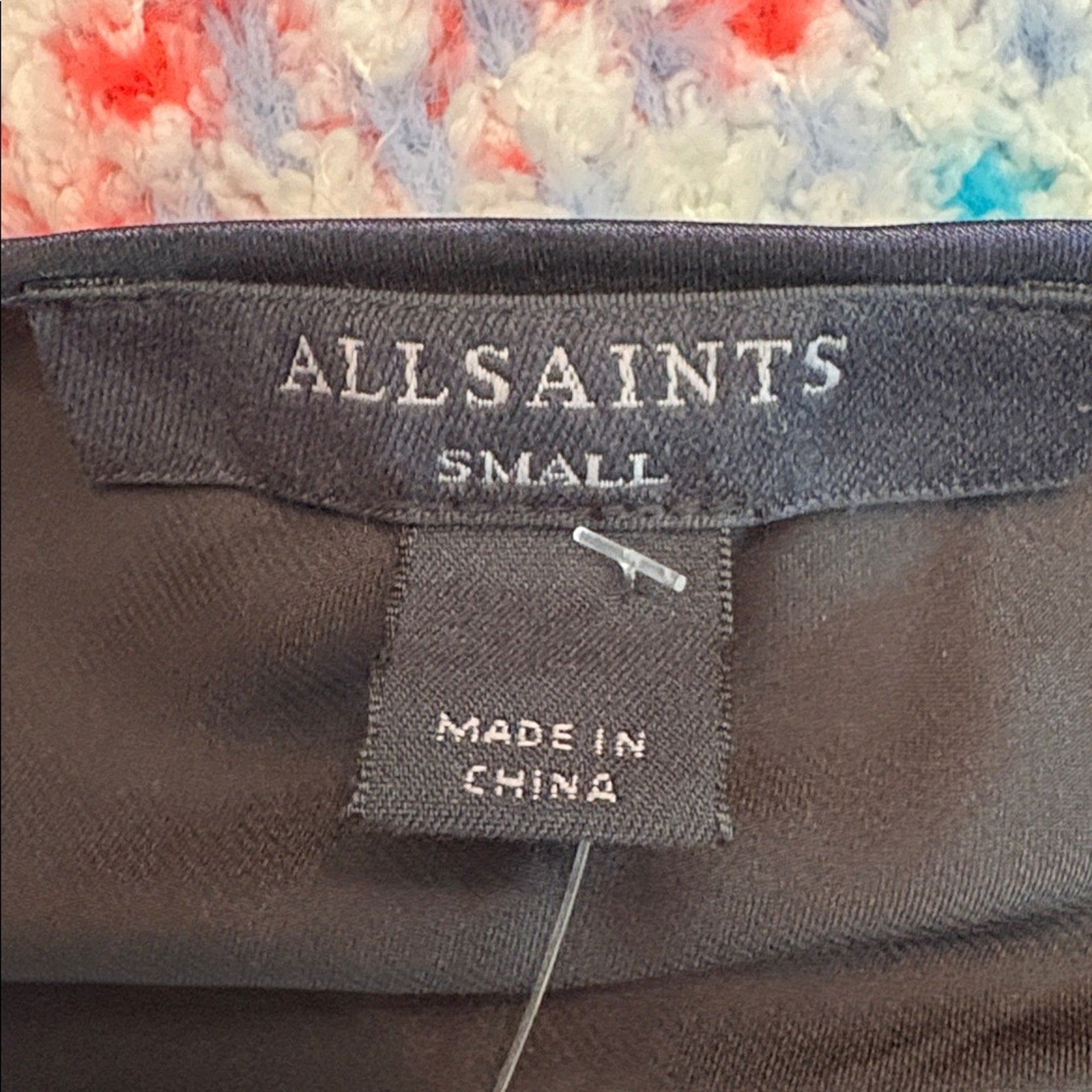 NWT AllSaints Amos Sparkle Dress - size small