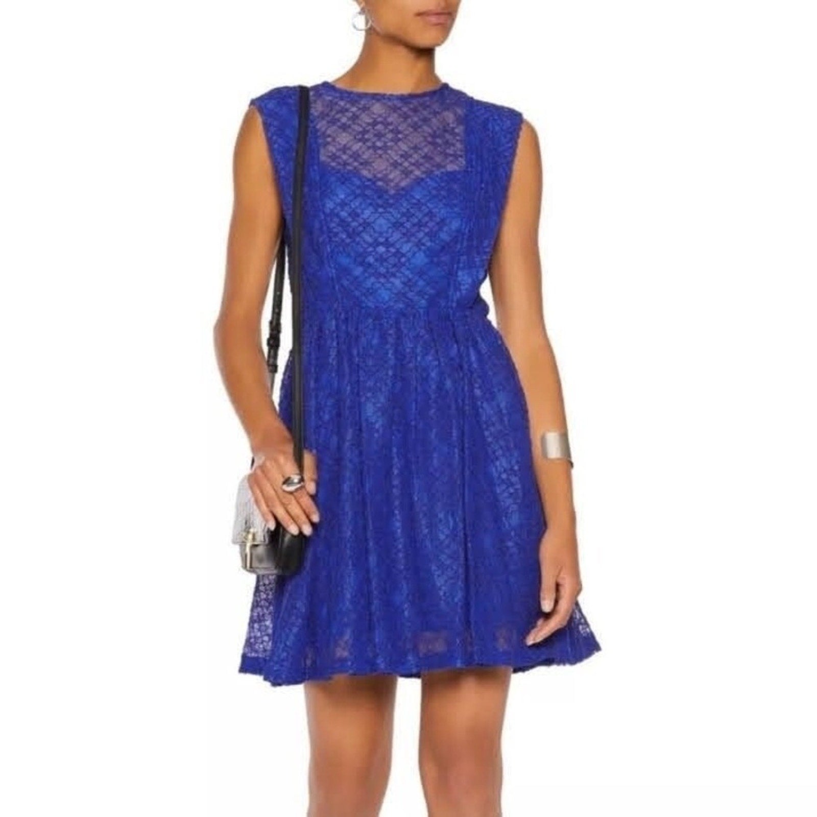 Sandro Mikka Lace Dress - size 2 (US - M)