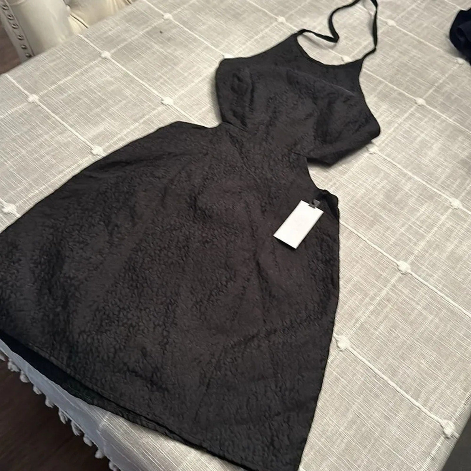 NWT Astr Laylin Halter Cutout Mini Dress - size XS