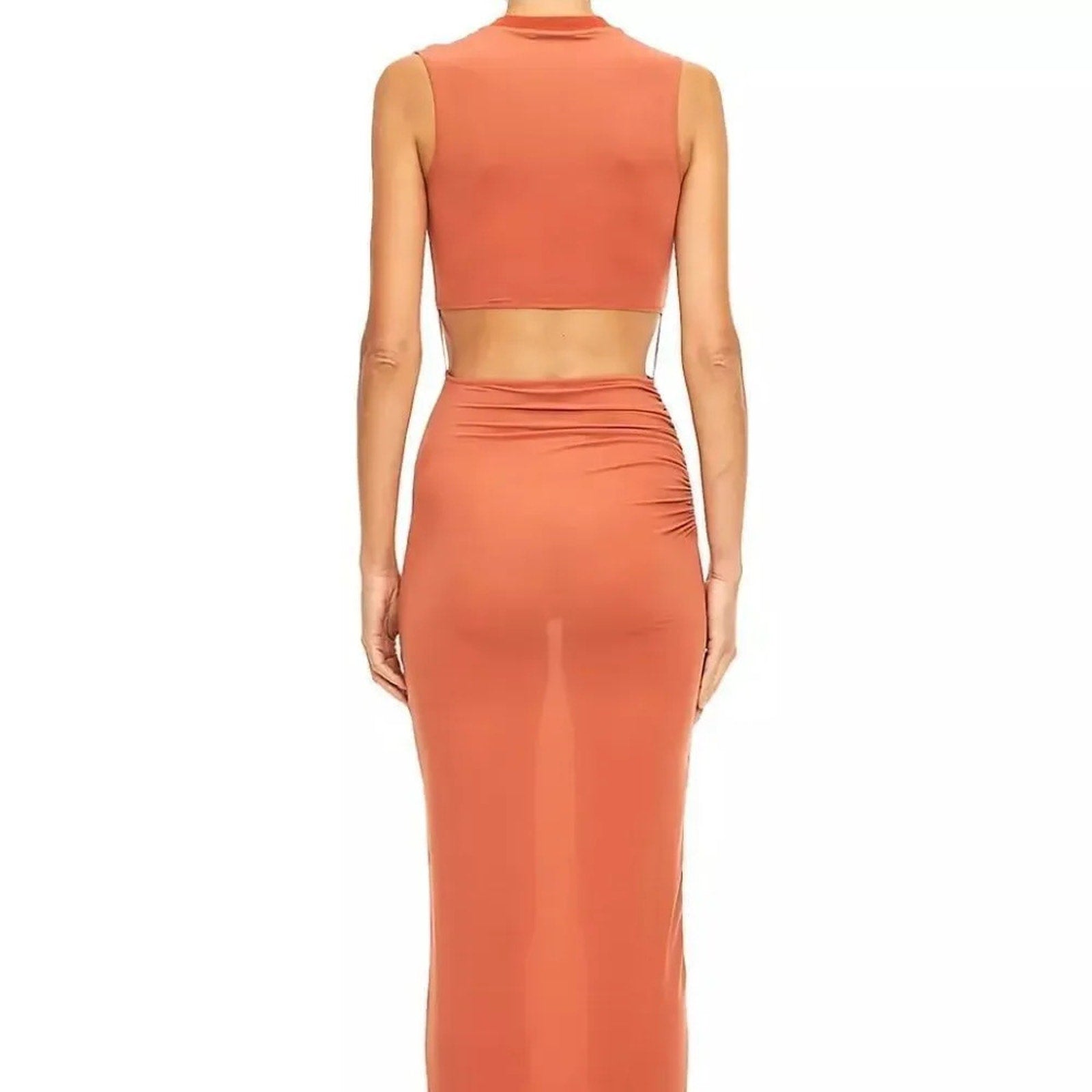 NEW Nensi Dojaka RUNWAY Cut-Out Maxi Dress - size XS