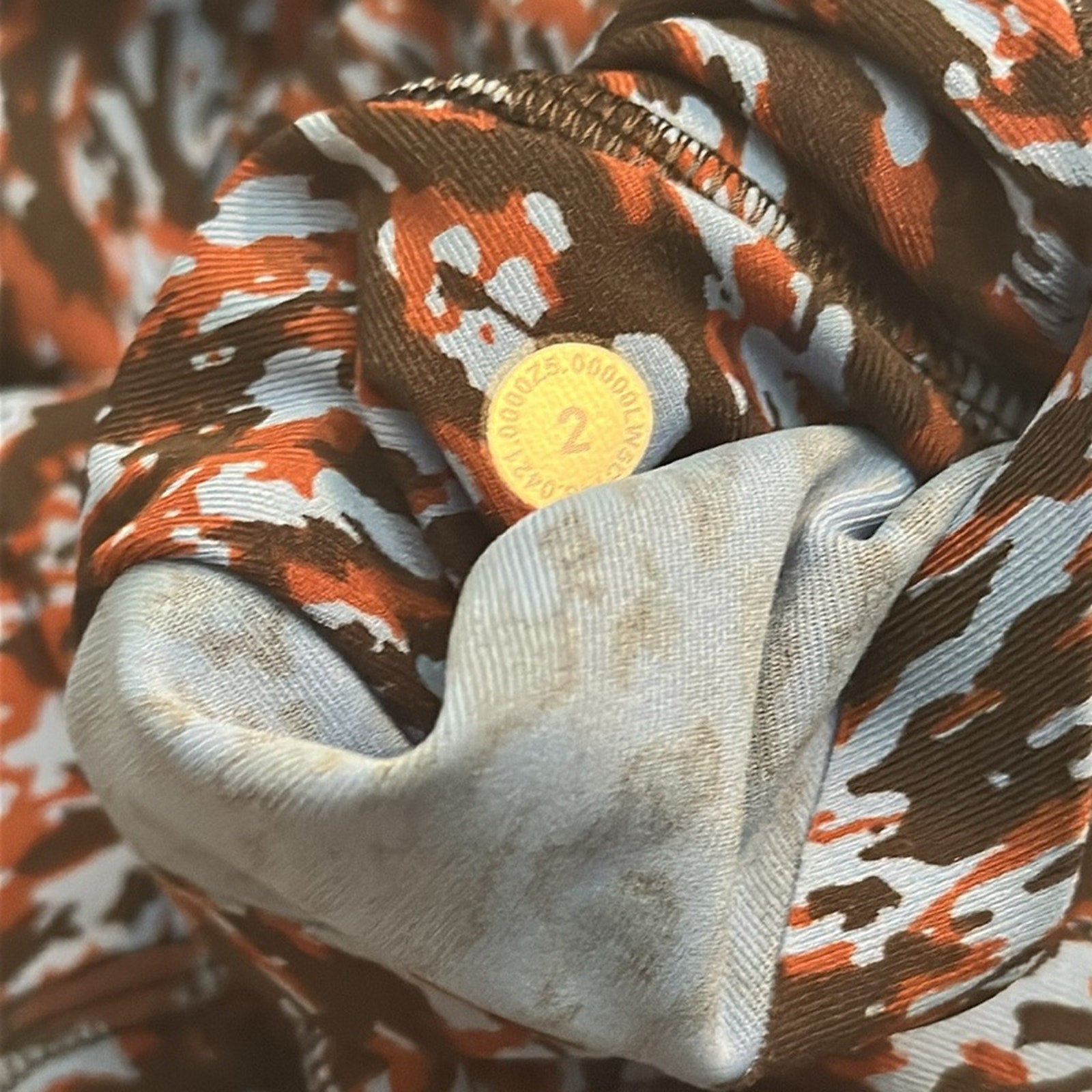 Lululemon Swift Speed Tight Leggings Black Blue Brown Excellent - size 2