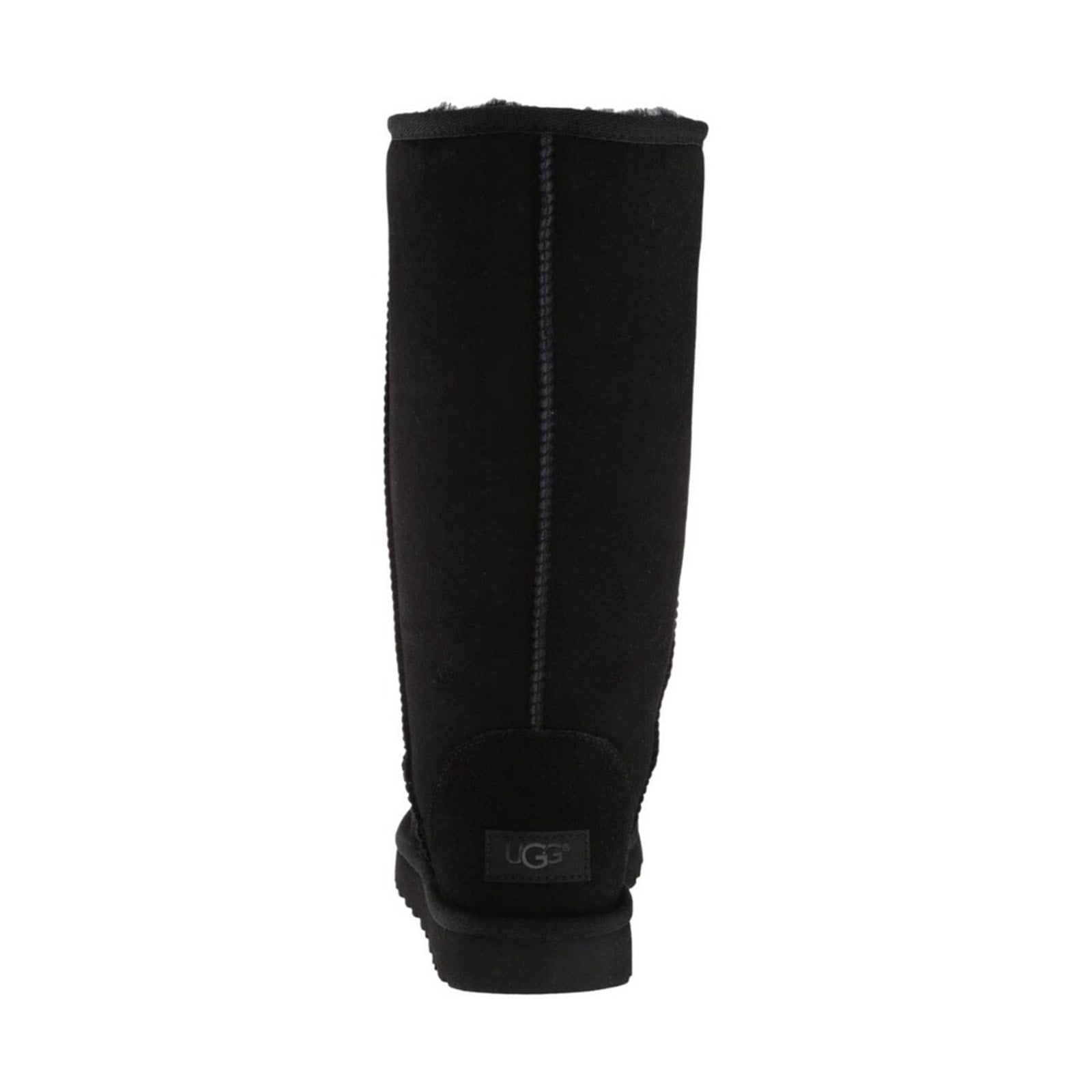 NEW UGG Classic Tall II 2 Black Water-resistant Suede Sheepskin - Size 9