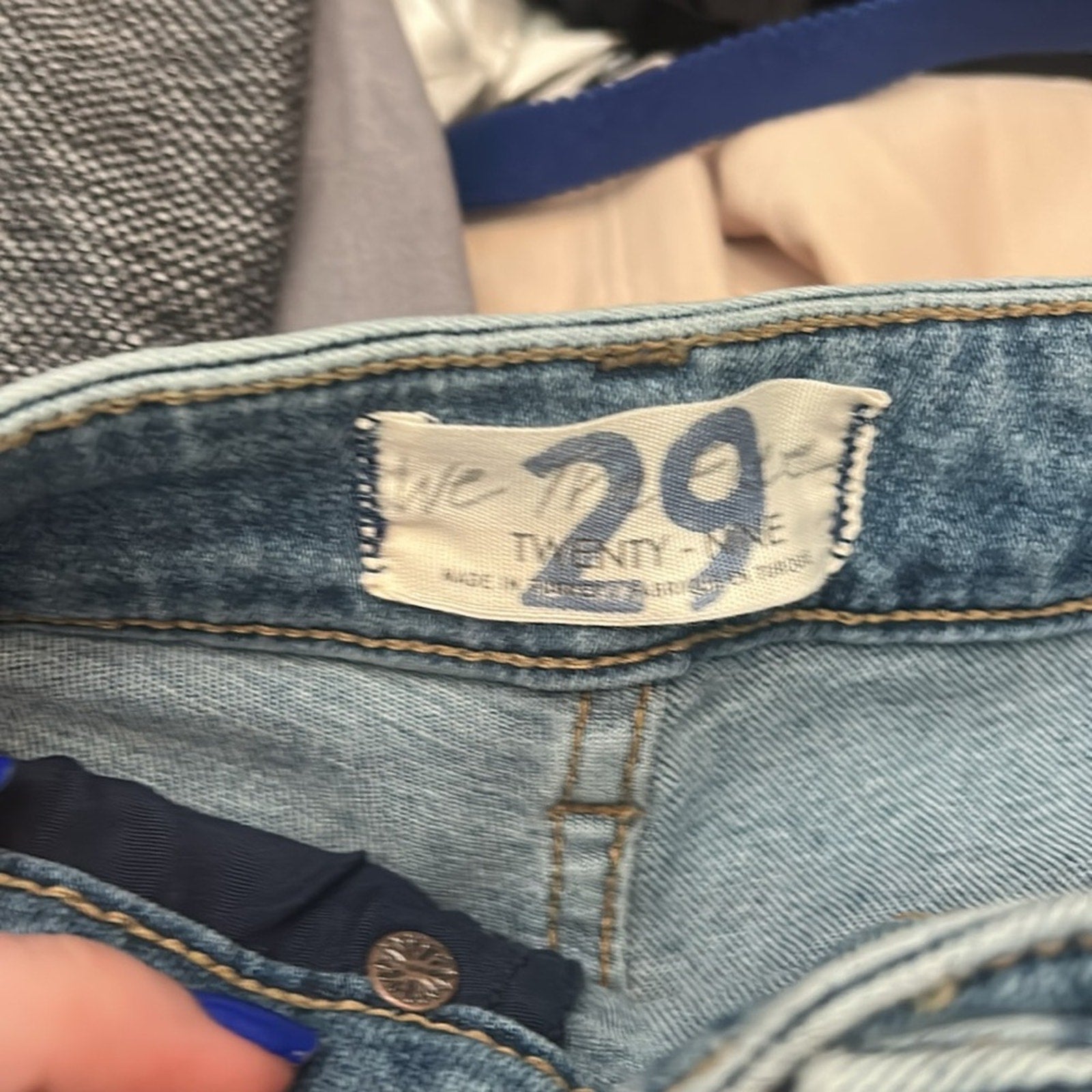 NWT Free People Raw High-Rise Jeans in Sierra - Size 29