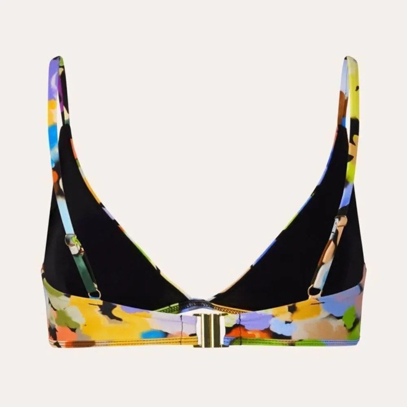 NWT Stine Goya Womens Swimwear | Columbine Bikini Top – Airbrush At Night - XS