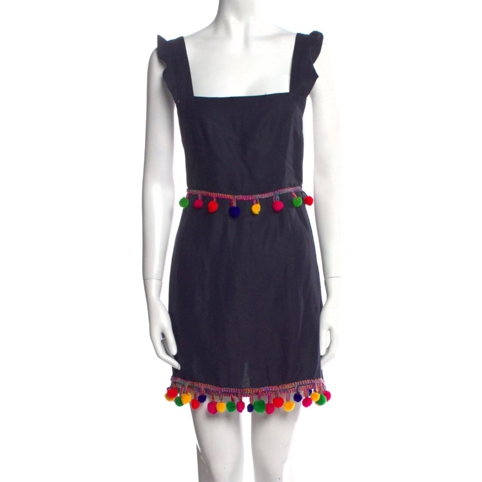 Reformation Square Neckline Mini Dress - size 4