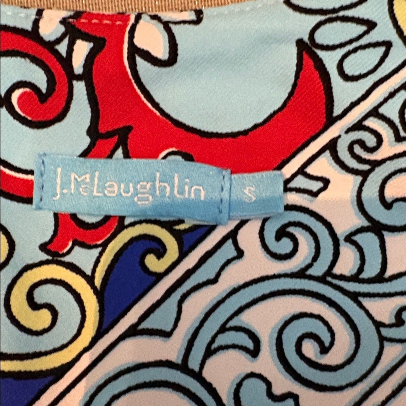 J. McLaughlin Catalyst Print Dress - size small