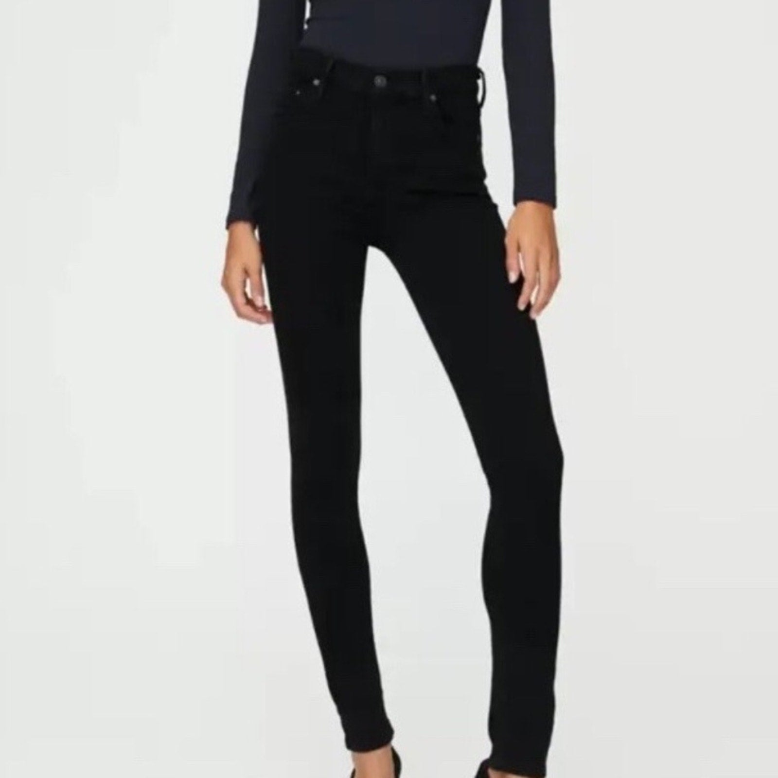 Citizens of Humanity Rocket Crop High Rise Skinny Jeans - size 28