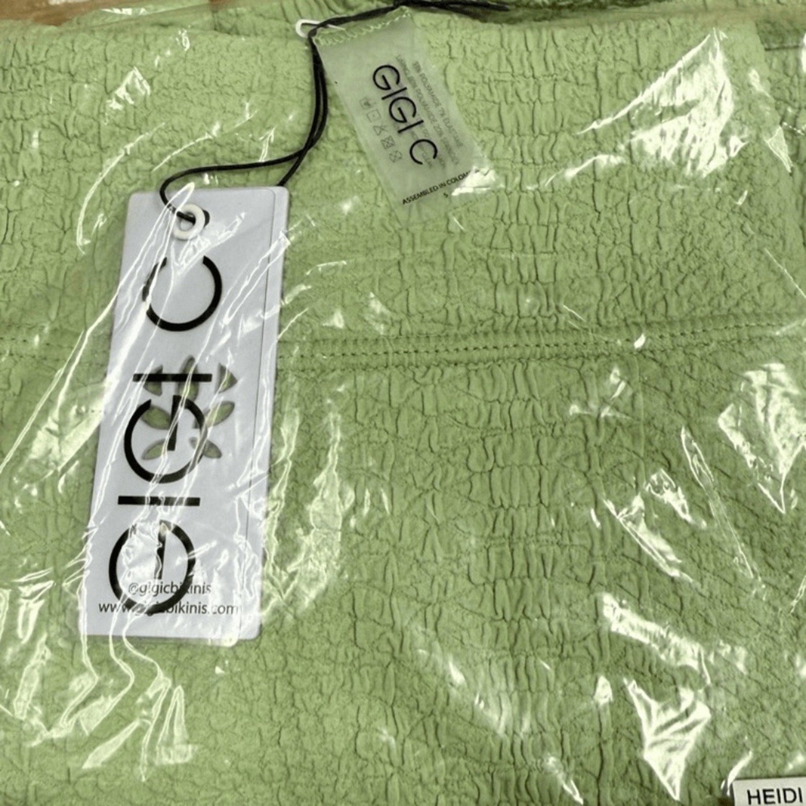 New Gigi C Heidi Snakeskin Skirt Skort - size small