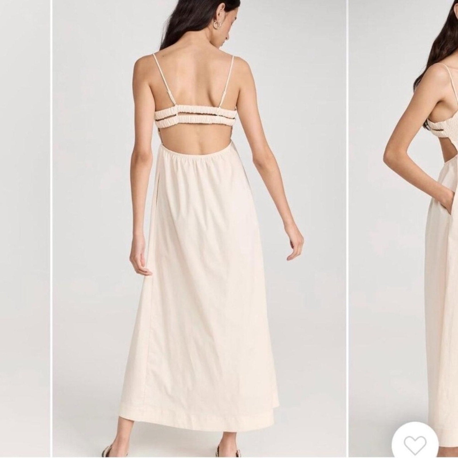 NEW Free People Fifi smocked dress - size small
Pit to pit: 15”
Waist: 12”
