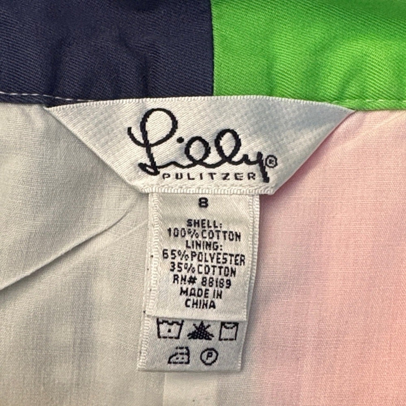 Lilly Pulitzer Vintage White Label Skirt - 8