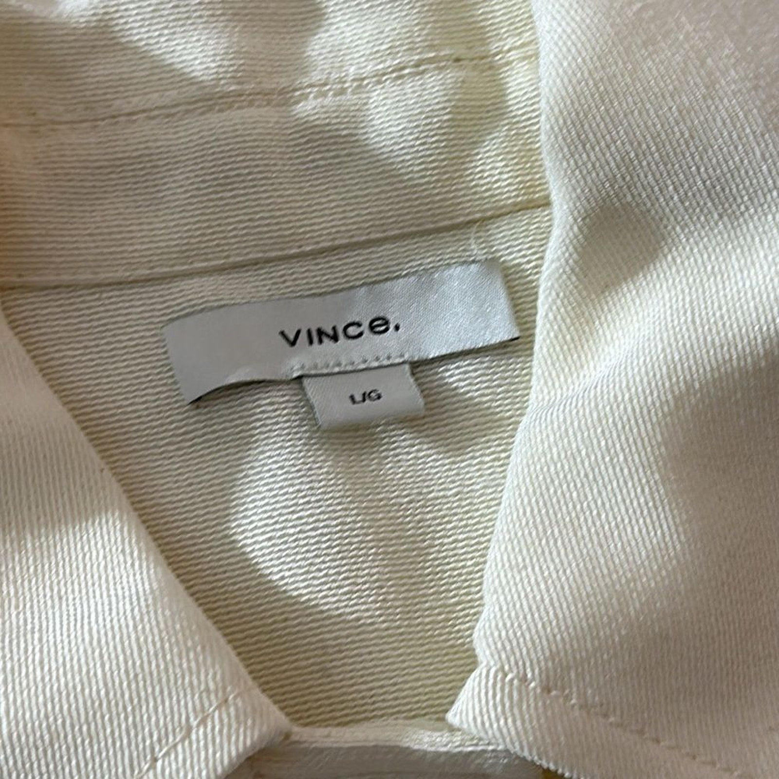 NEW Vince Textured Shirt Jacket - size Large
