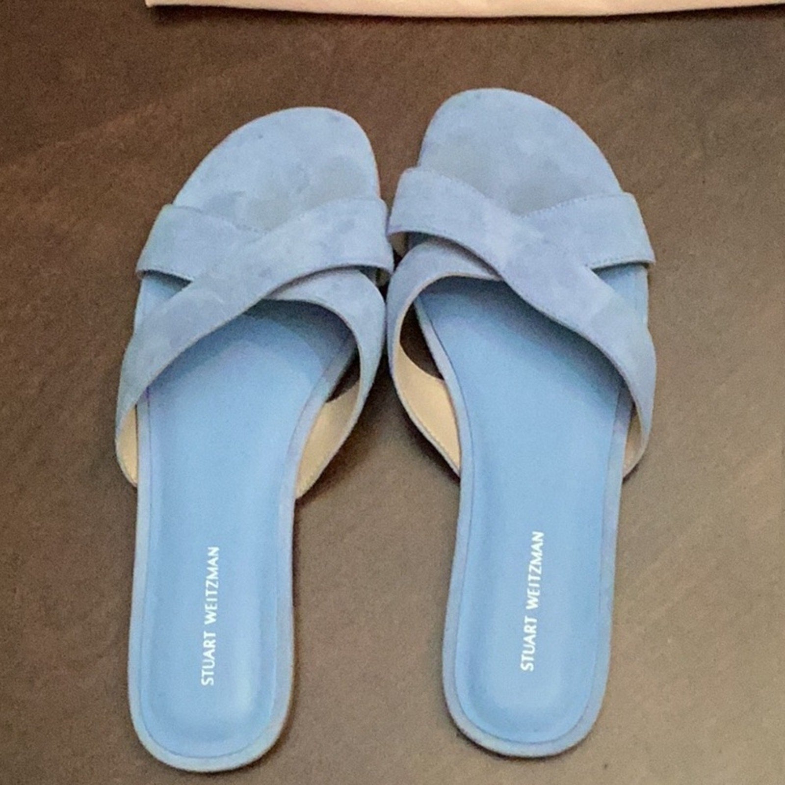 Stuart Weitzman Ross flat slide - 8.5