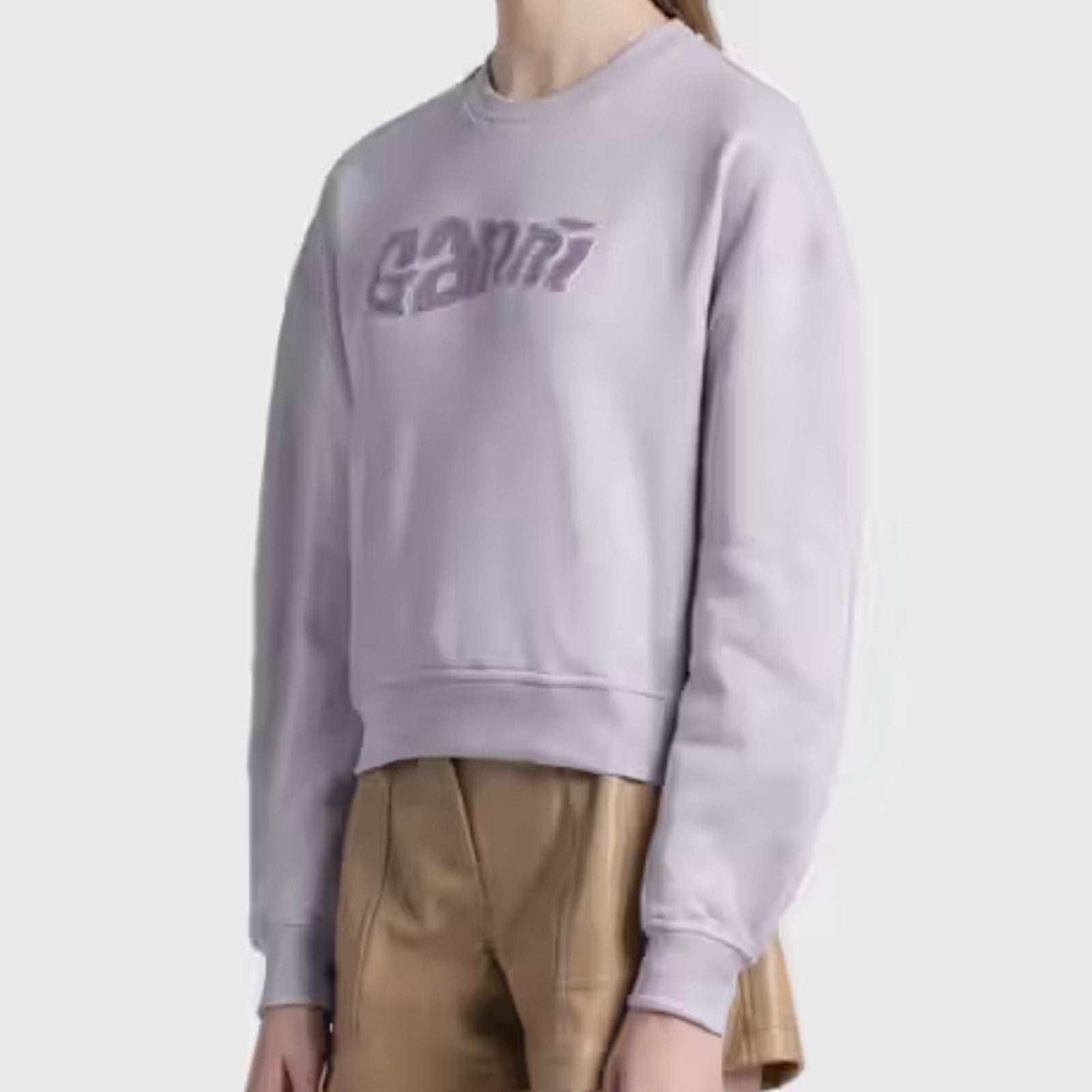 GANNI ISOLI LOGO SWEATSHIRT - size M
