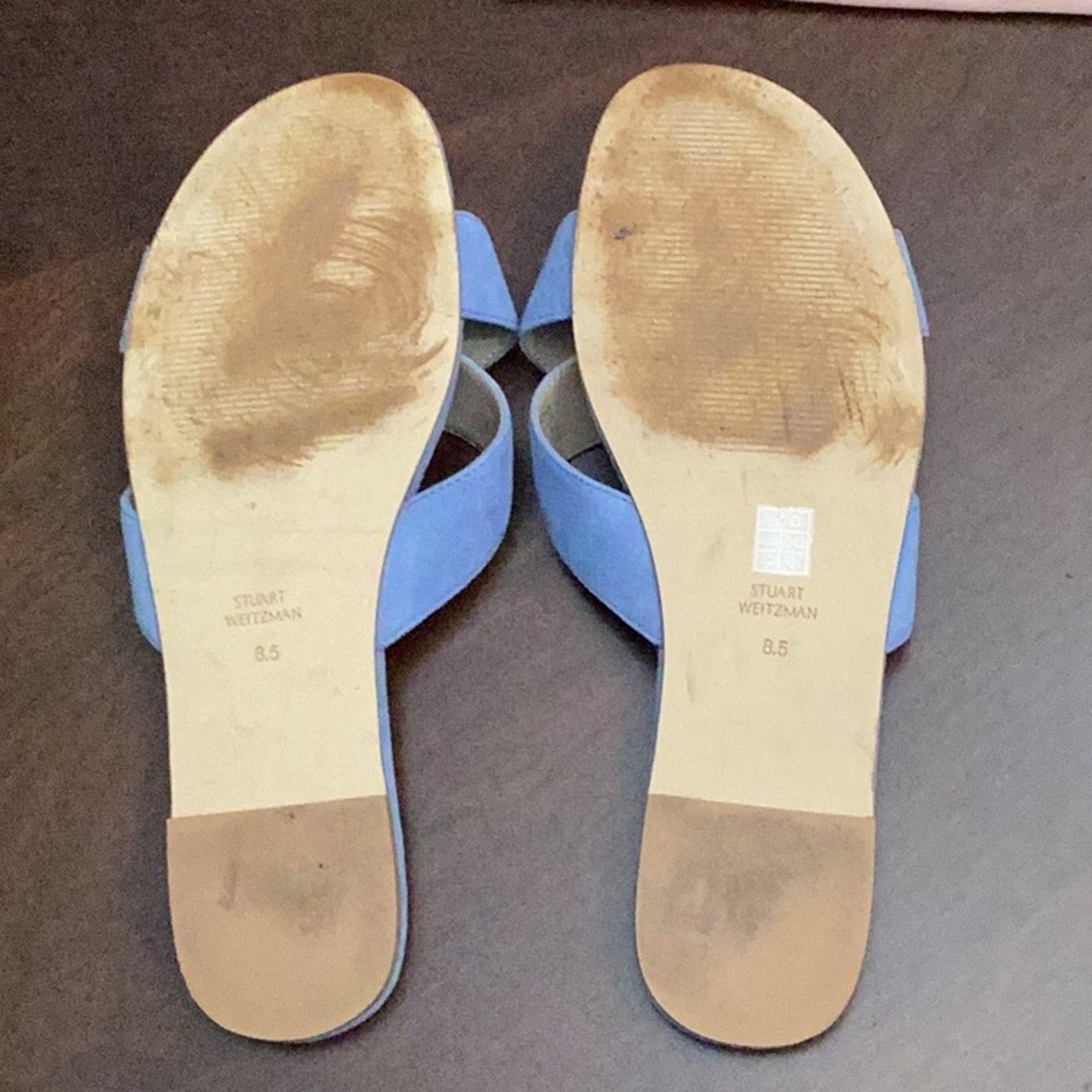 Stuart Weitzman Ross flat slide - 8.5