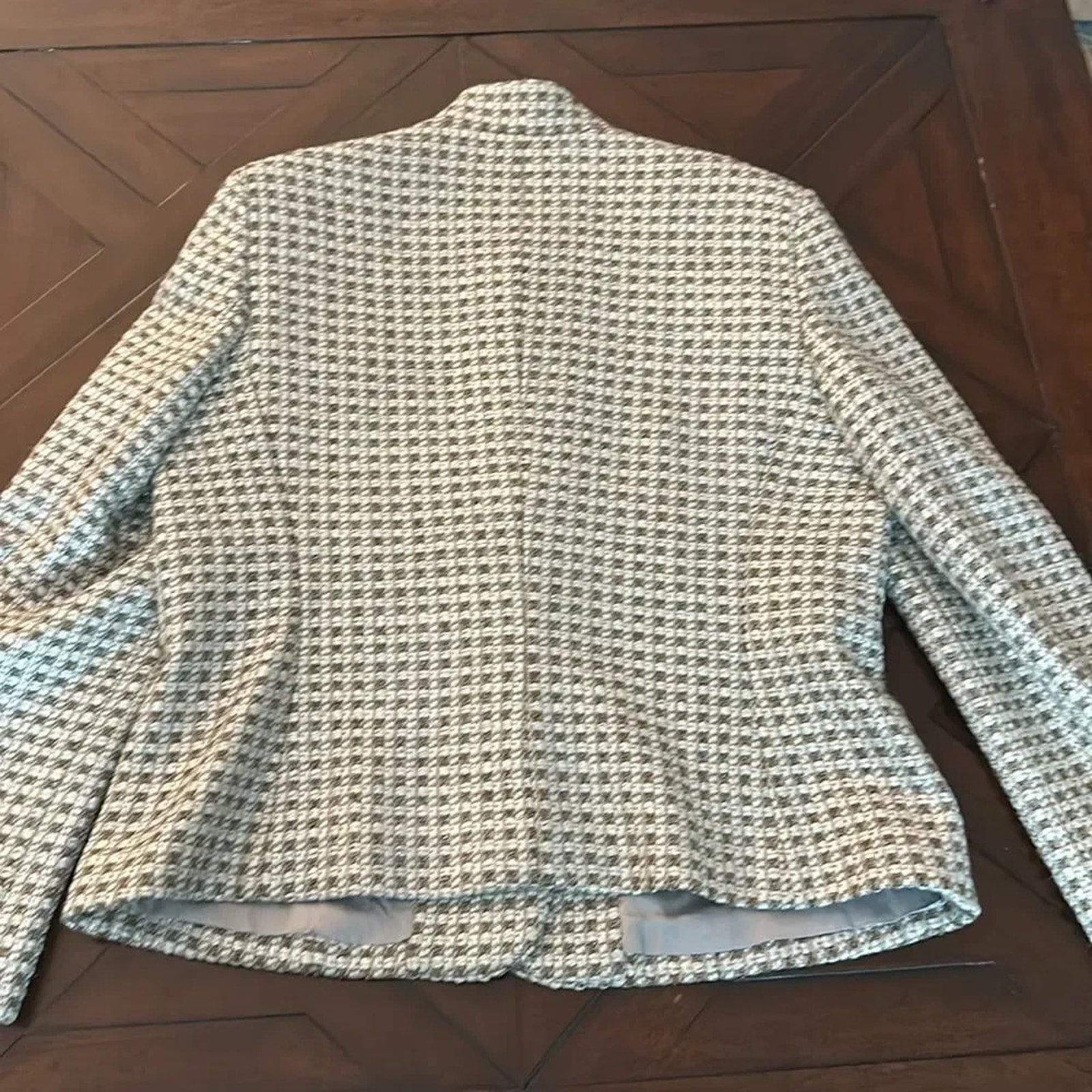 Neiman Marcus tweed wool jacket - size 16