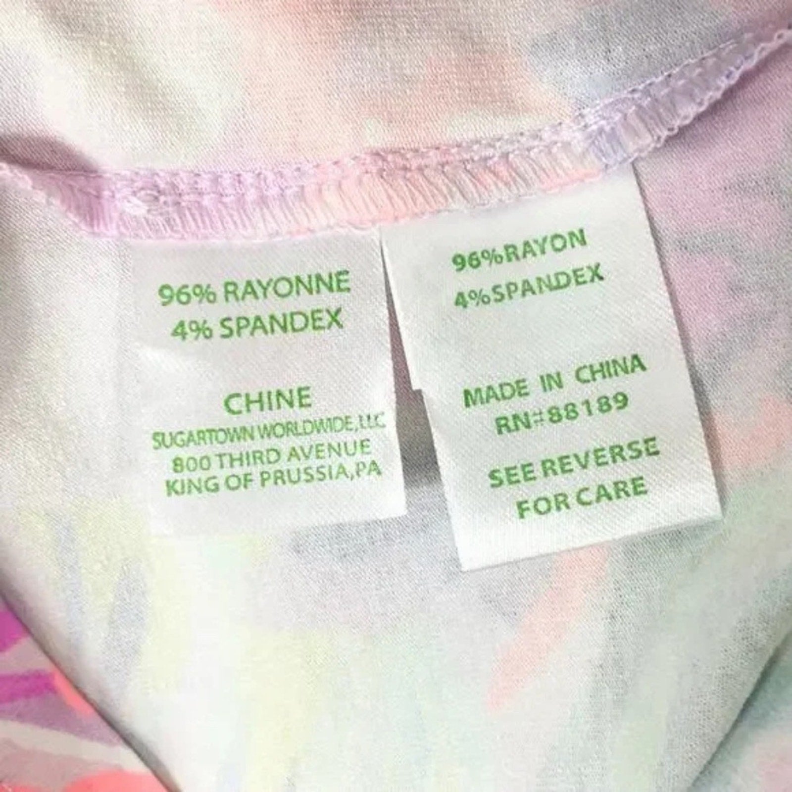 LILLY PULITZER Romper Pink Lime-Green”Calla”Off/On-Shoulder Ruffle Flounce - XS