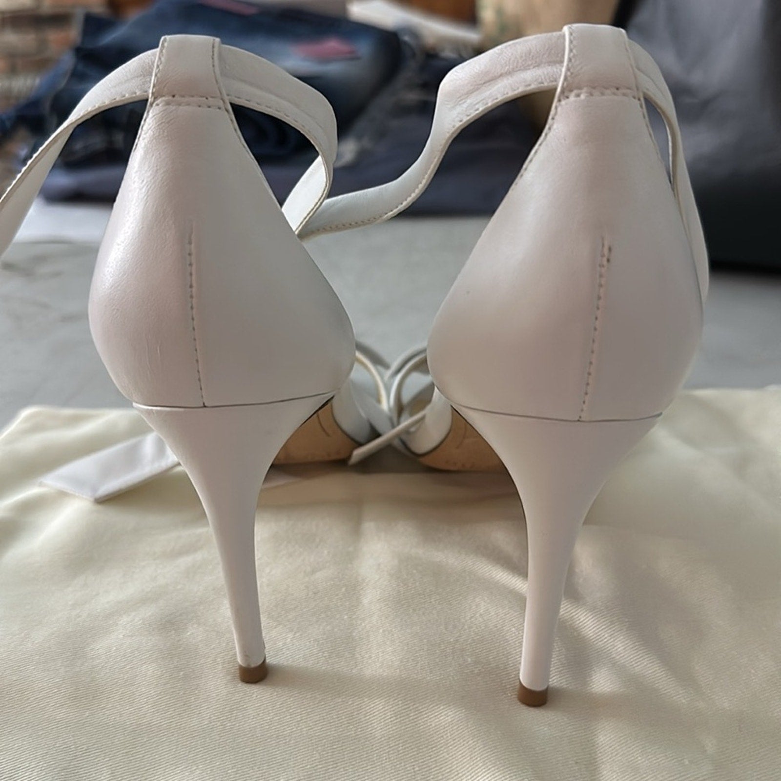 Alexandre Birman Women's Clarita Ankle Tie High Stiletto Heel Sandals -39