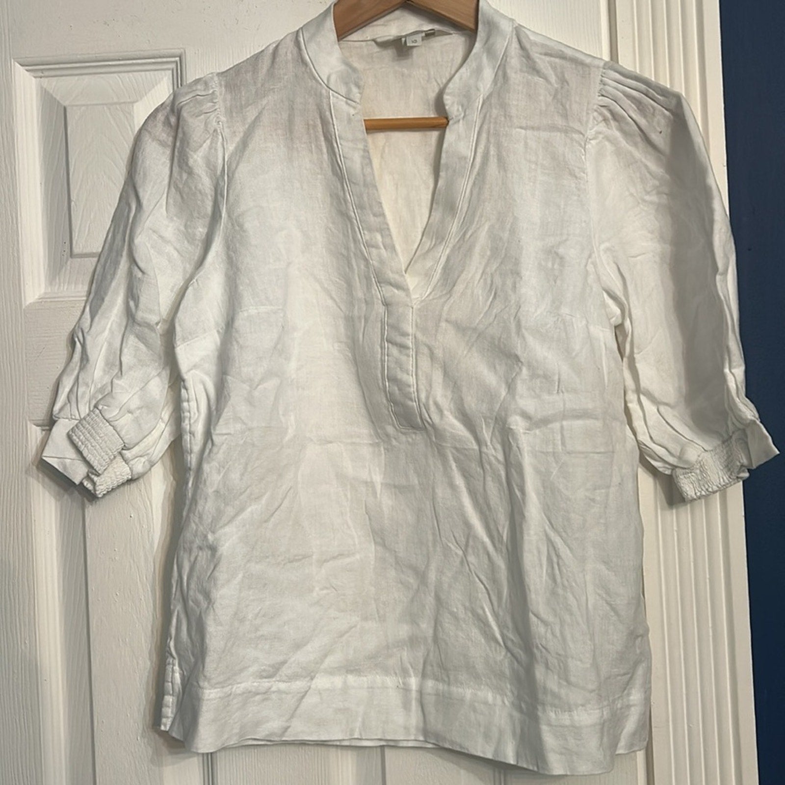 NEW Lilly Pulitzer Women's Mialeigh Linen Top - size 10