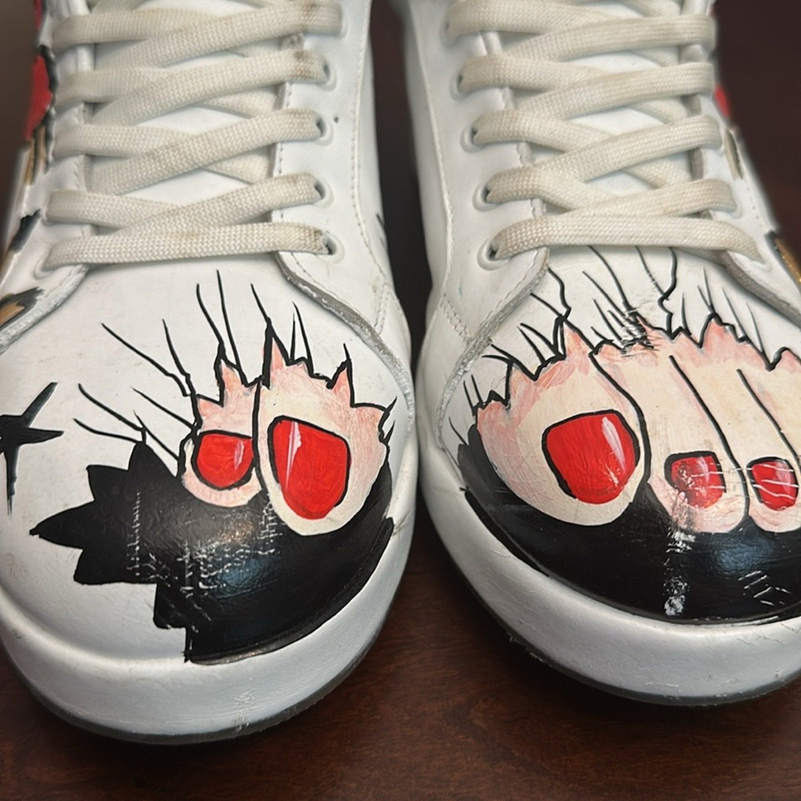 Maceoo SHOE CASUAL PAINTKING WHITE - size 40