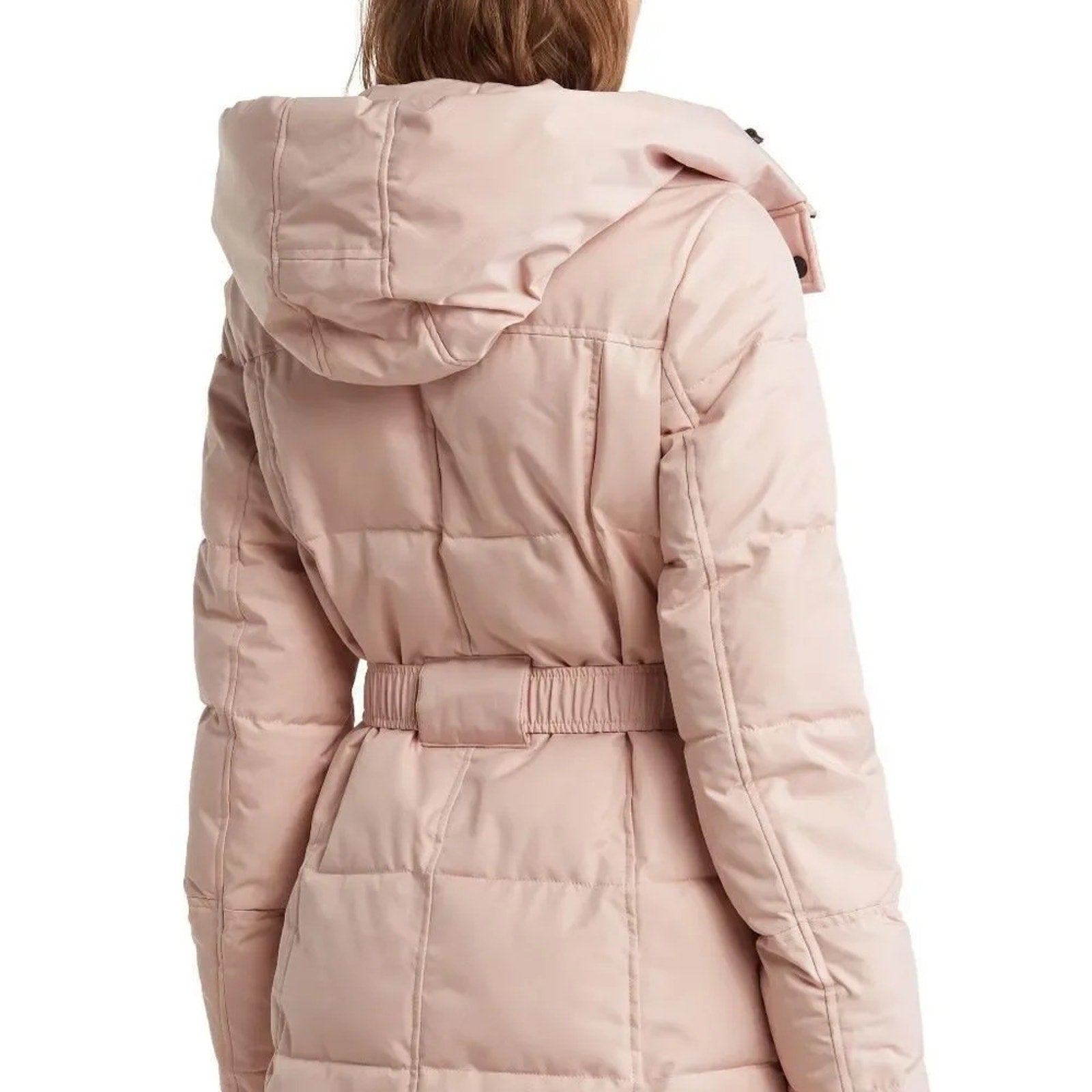 NWT SAM EDELMAN Hooded Belted Puffer Coat - size XS
