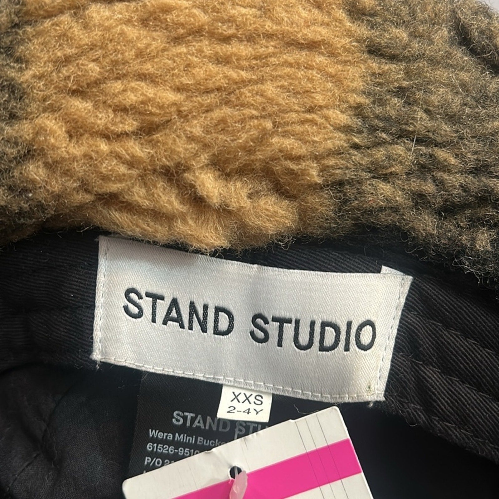 NEW STAND STUDIO Wera bucket hat - size XXS (2-4Y)