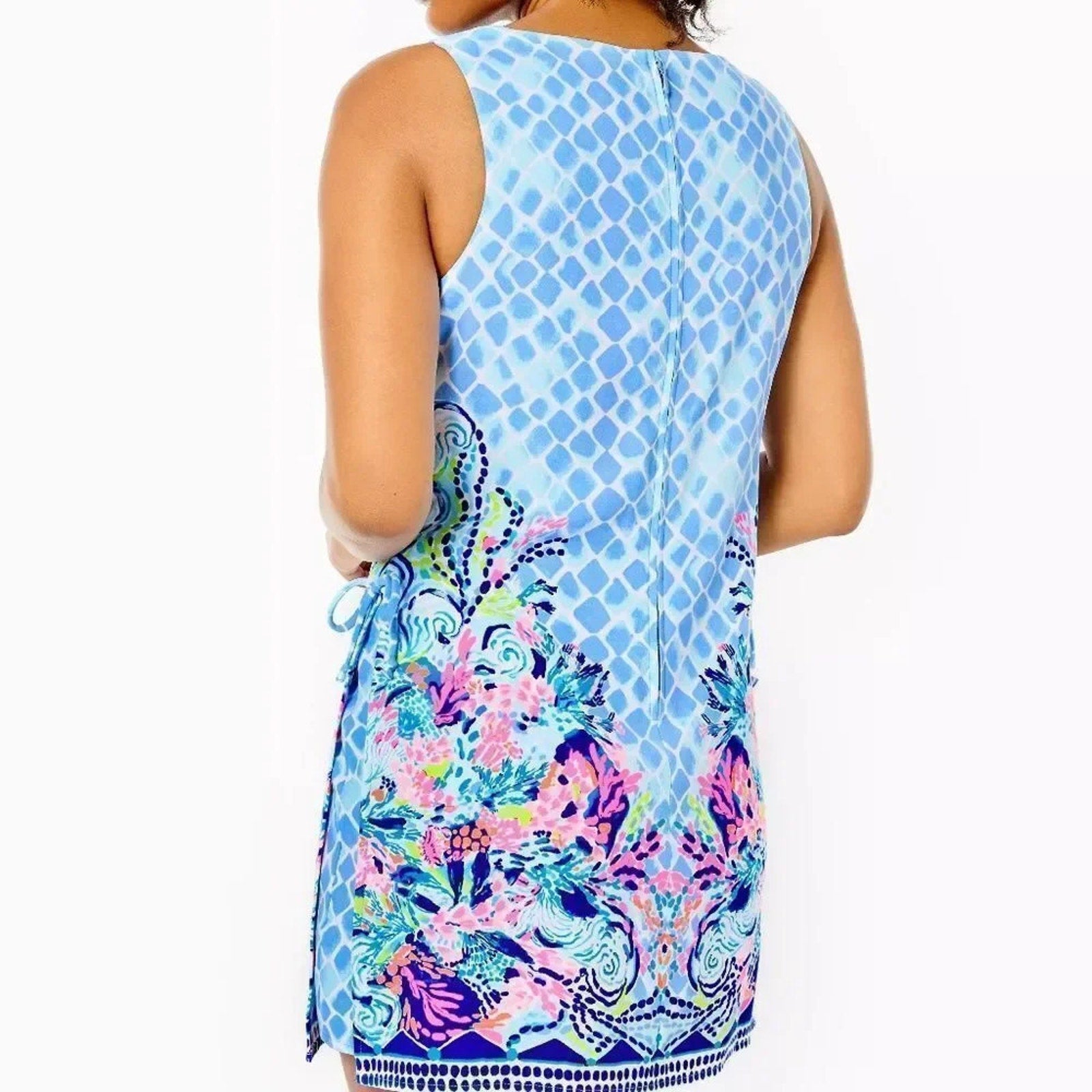 NWT Lilly Pulitzer Donna Romper in Multi Hidden Treasure - 0