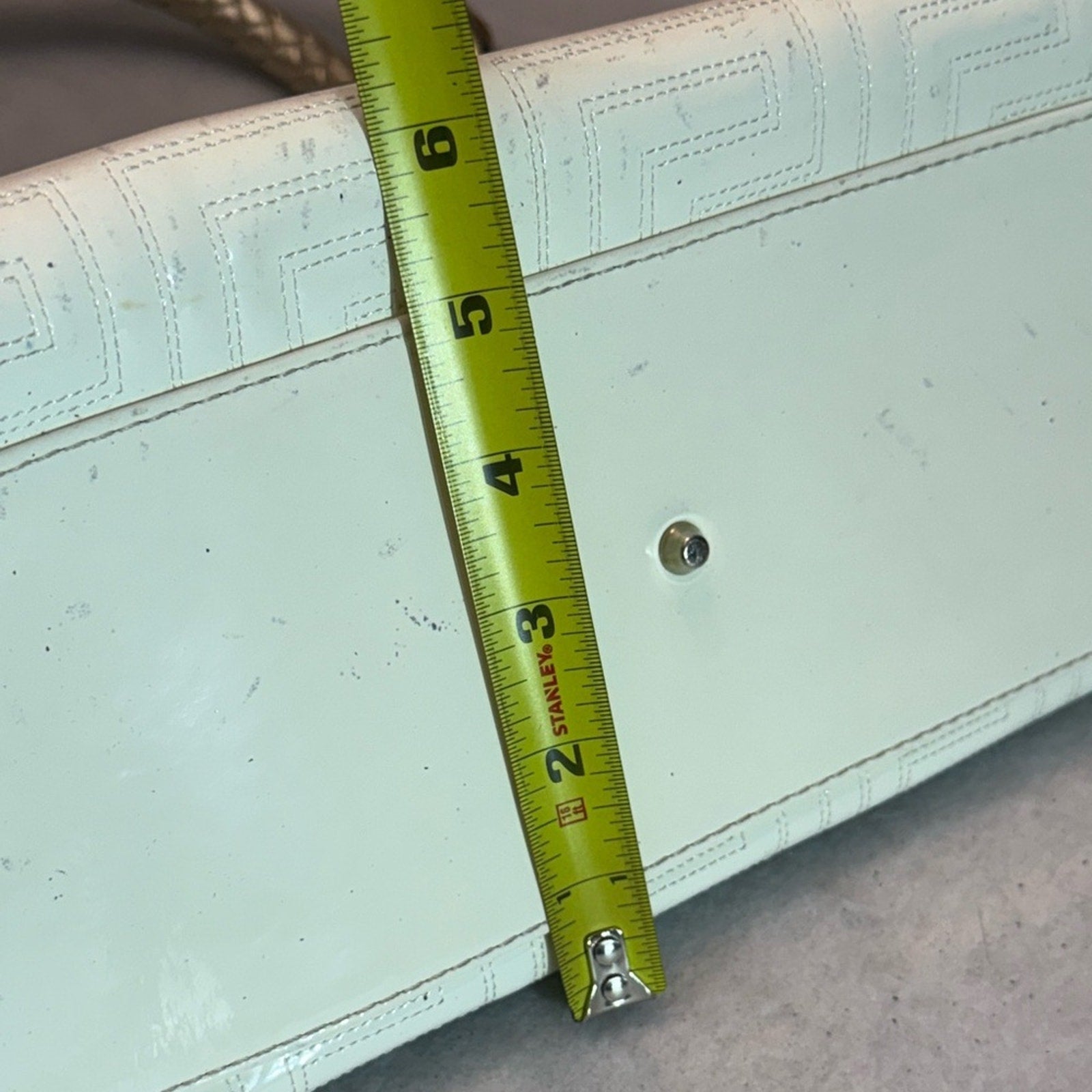 Versace Pre-Owned logo-plaque leather satchel bag