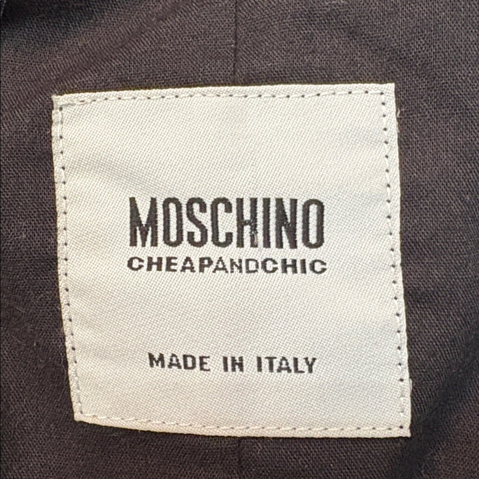 Vintage Moschino Sequin Trim Cardigan Blouse - 12