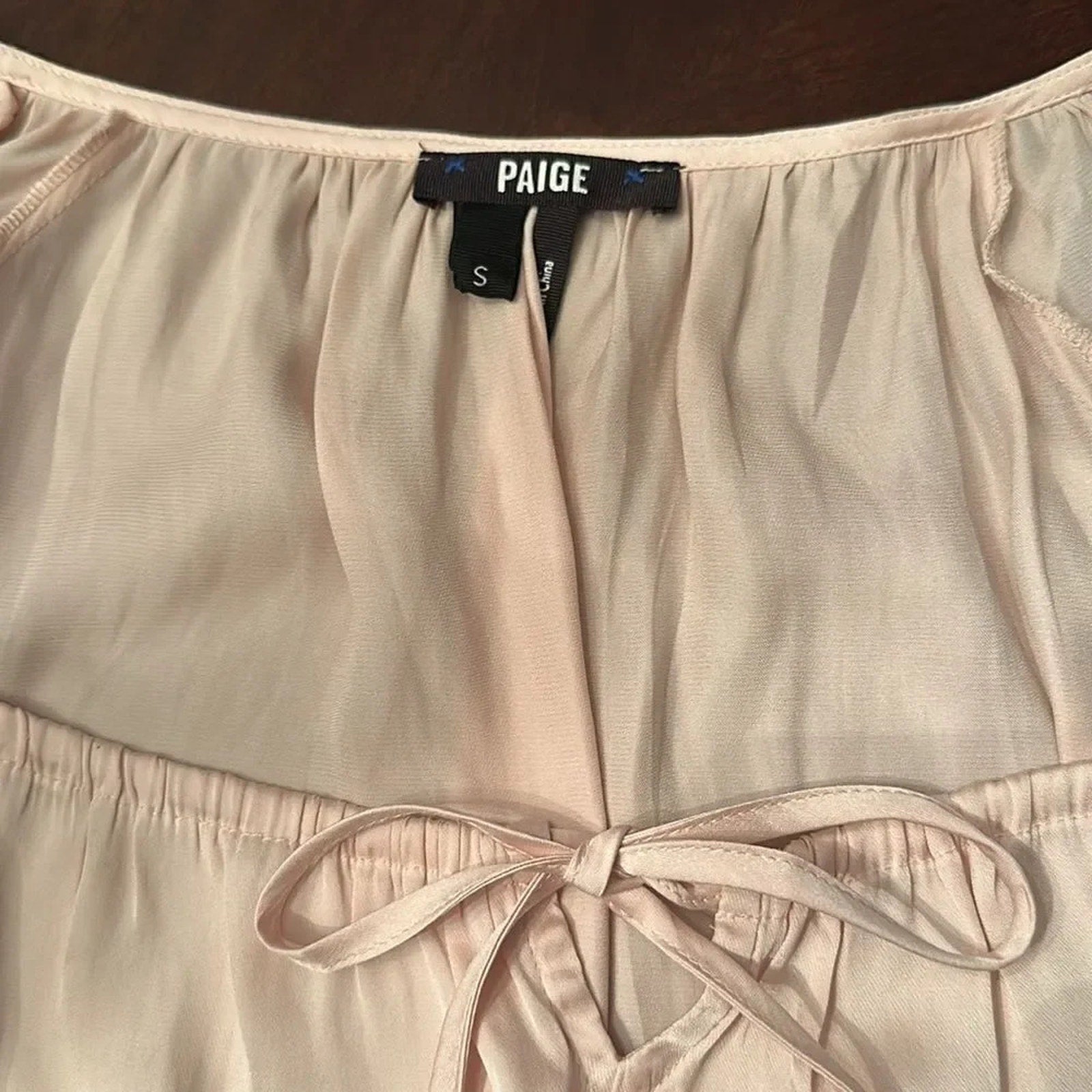 NWT Paige Odalyn Peasant Top - Size S