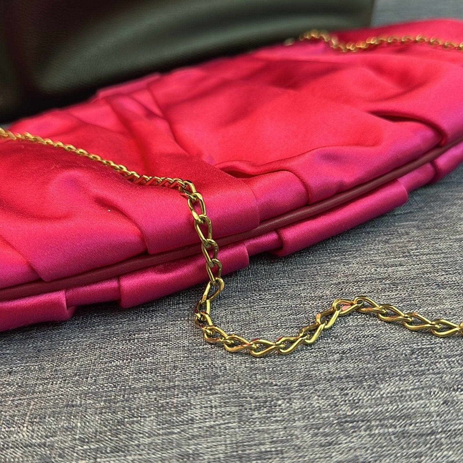 Start Weitzman Pink Clutch/Crossbody Bag