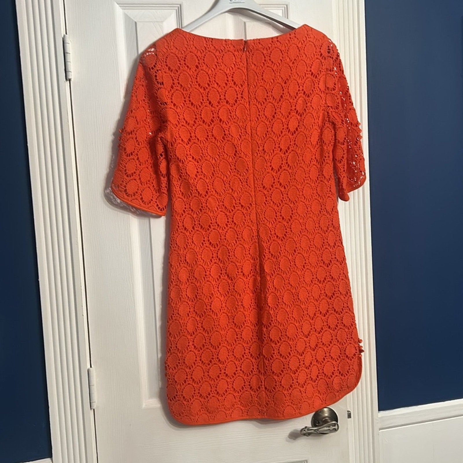 Trina turk orange dress - size 10