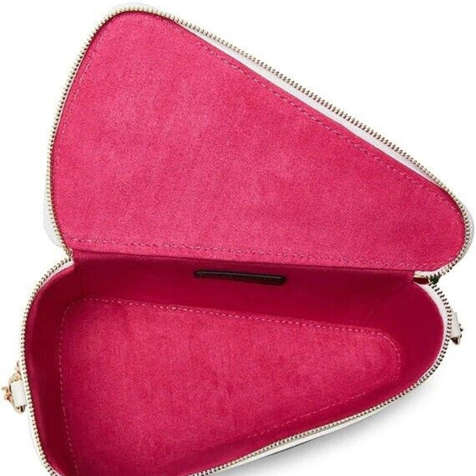 NEW Betsey Johnson Kitsch Rhinestone Strawberry Shortcake Crossbody Bag