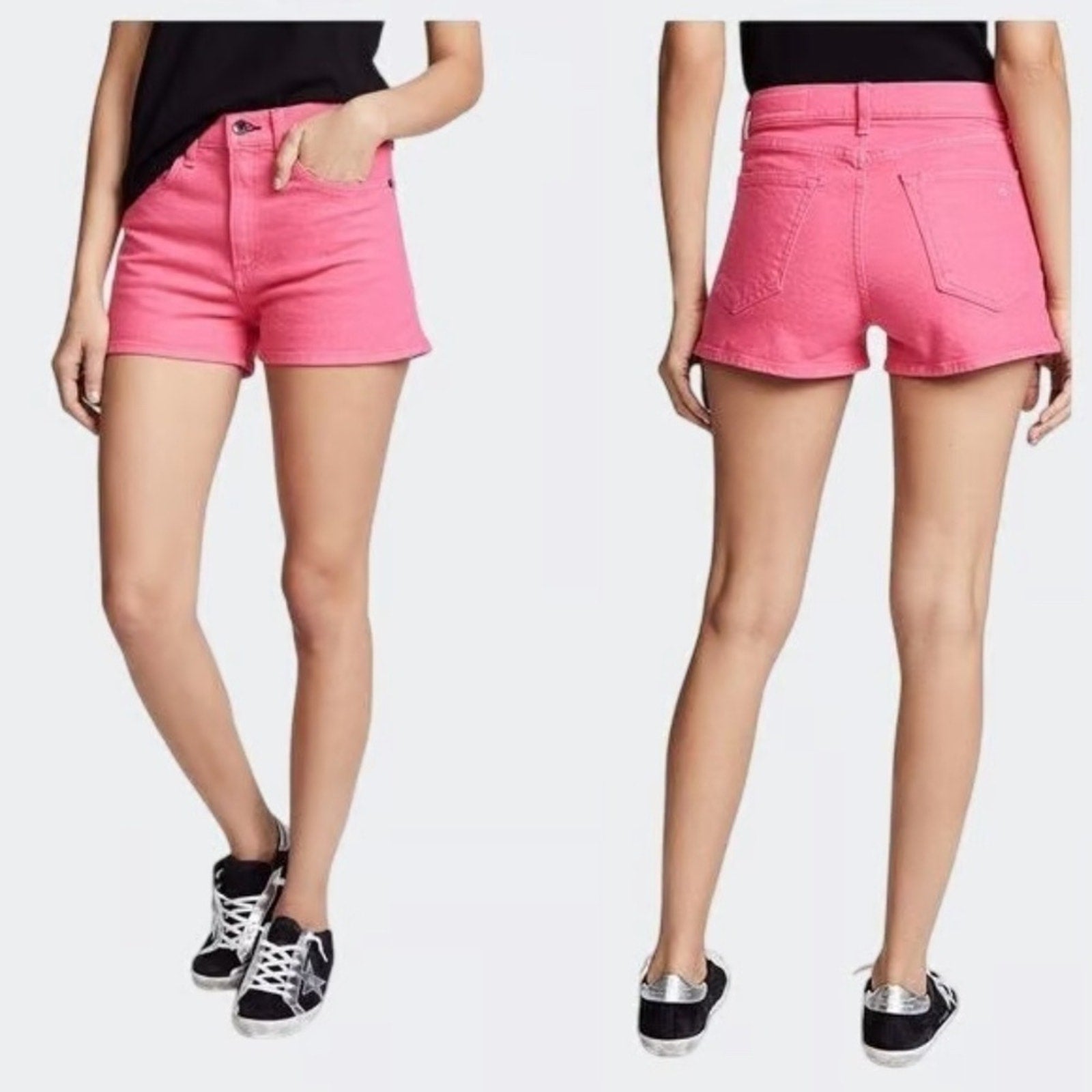 Rag & Bone Justine Short in Bull Pink - size 32